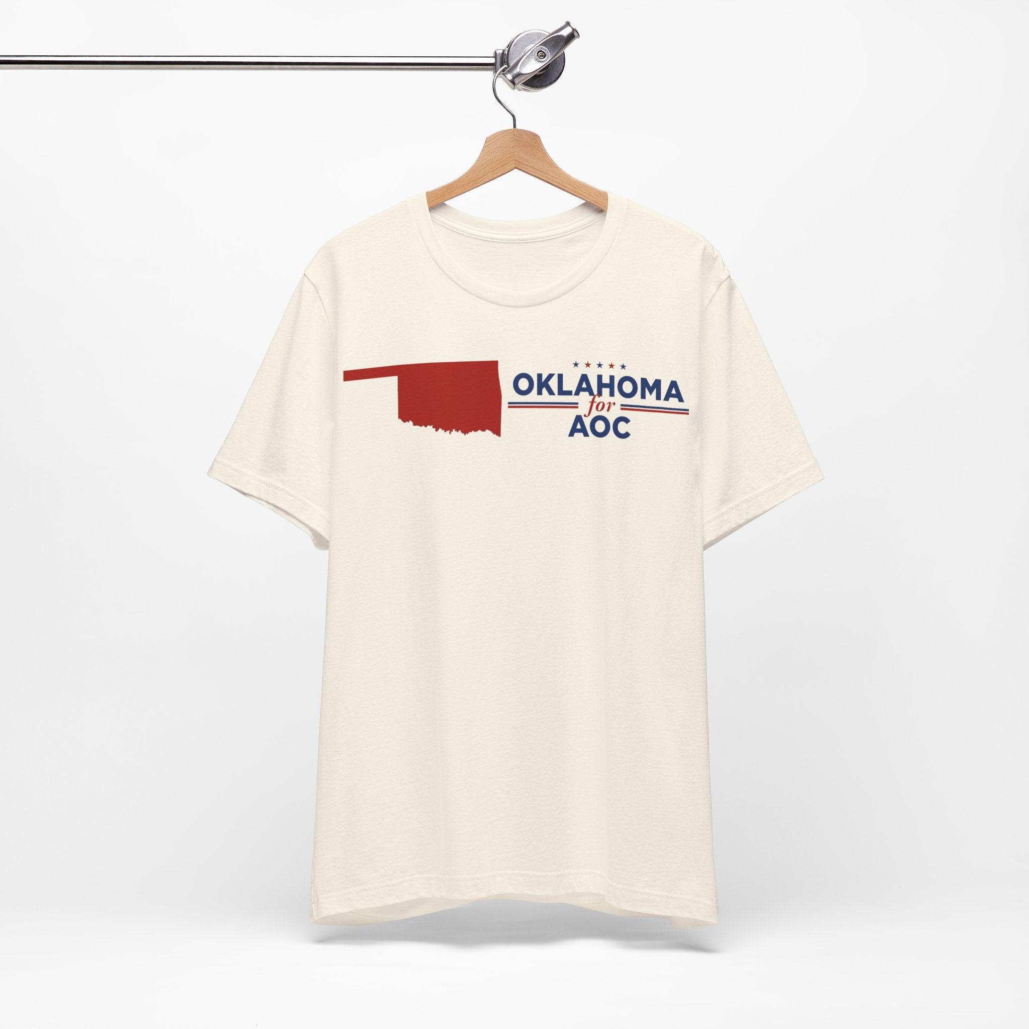 Oklahoma for AOC for President Campaign T-Shirt 2028