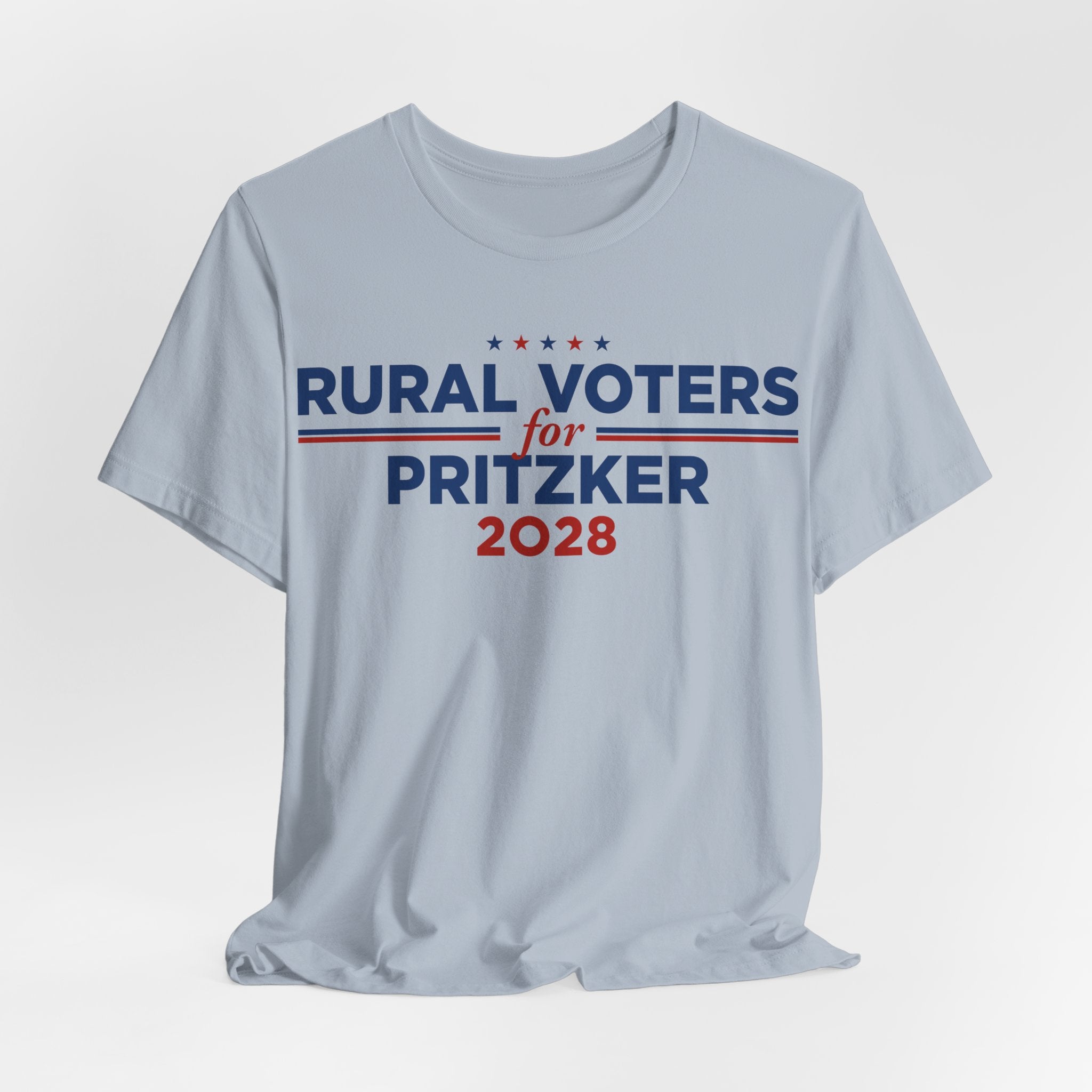 Rural Voters for J.B. Pritzker for President Campaign T-Shirt 2028