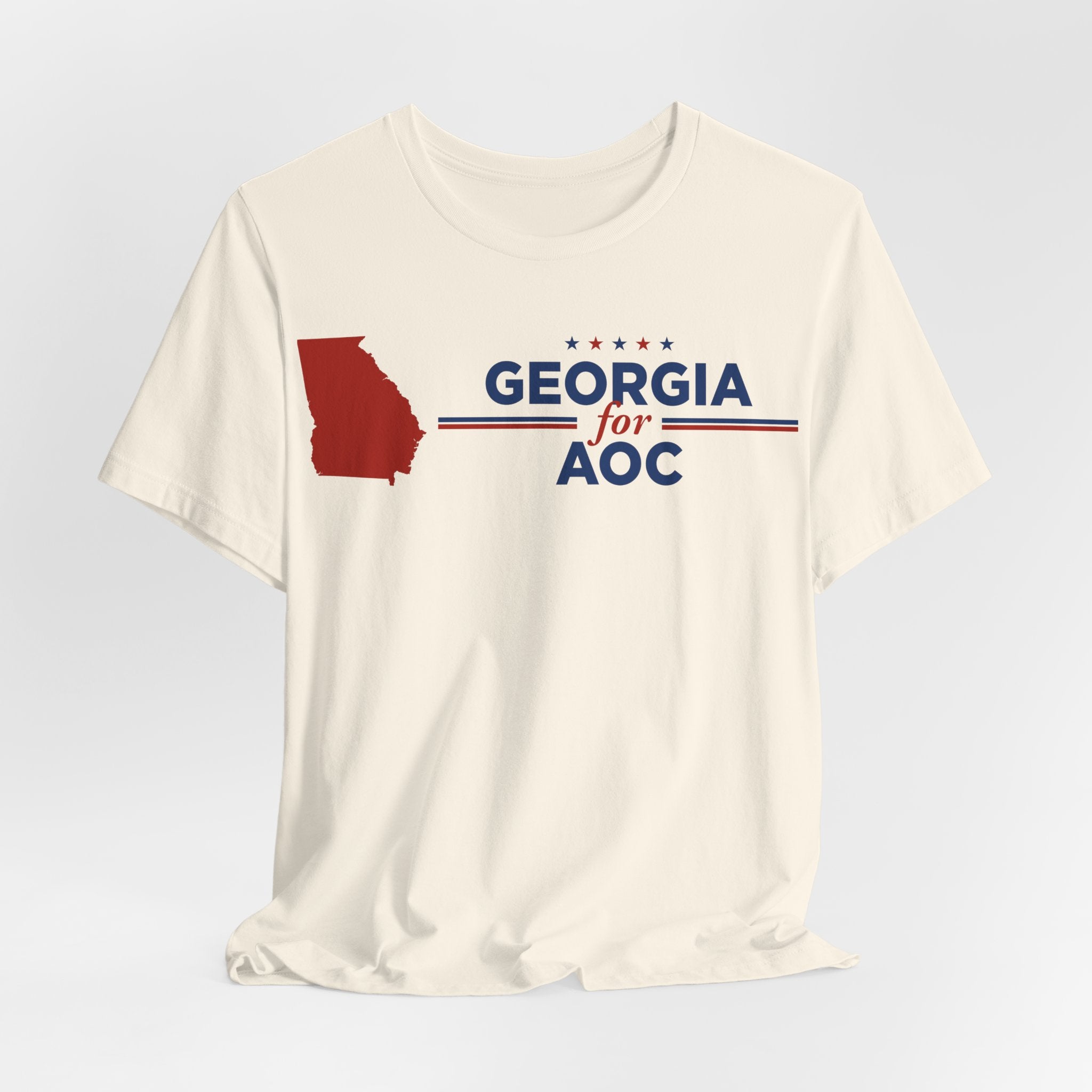 Georgia for AOC for President Campaign T-Shirt 2028