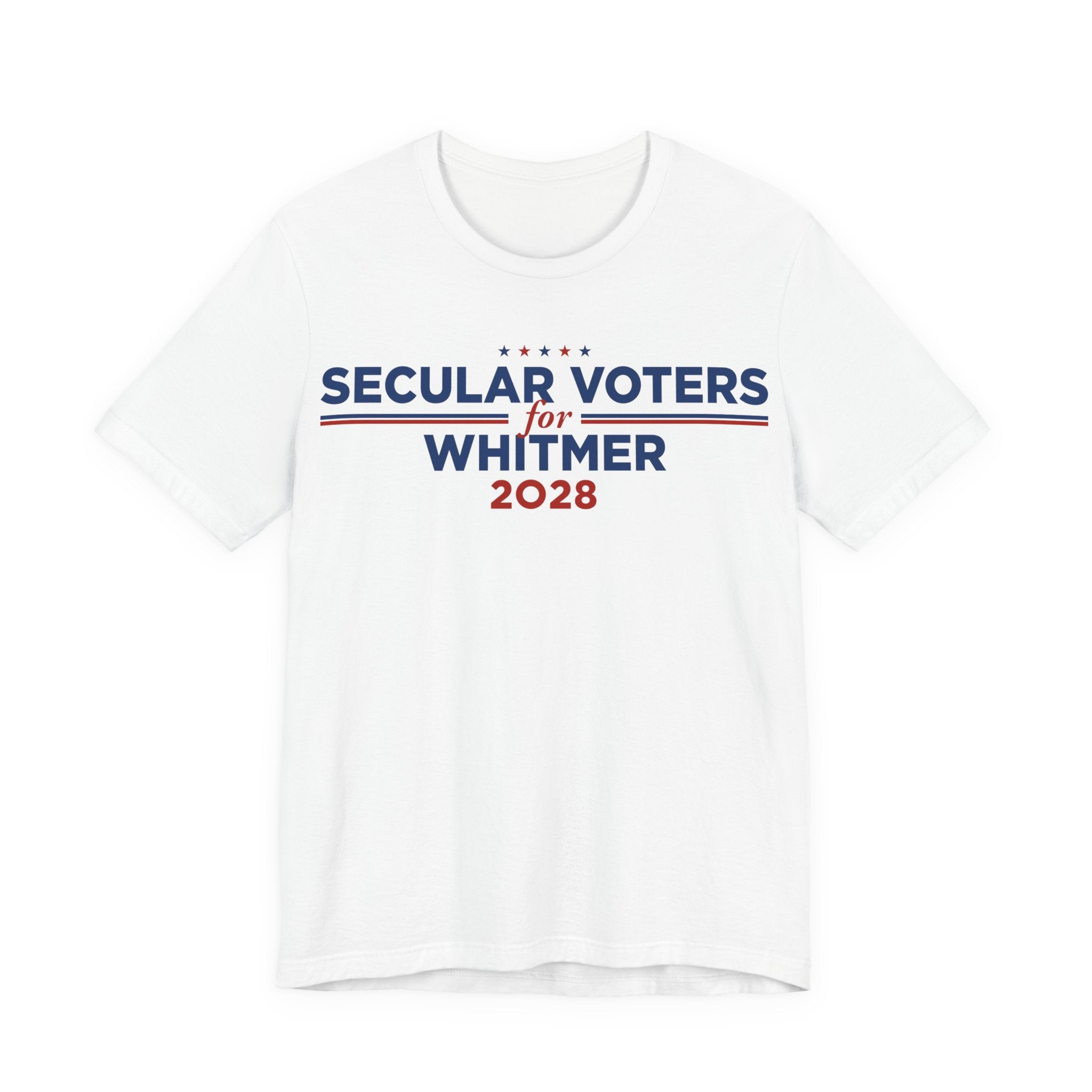 Secular Voters for Gretchen Whitmer for President Campaign T-Shirt 2028