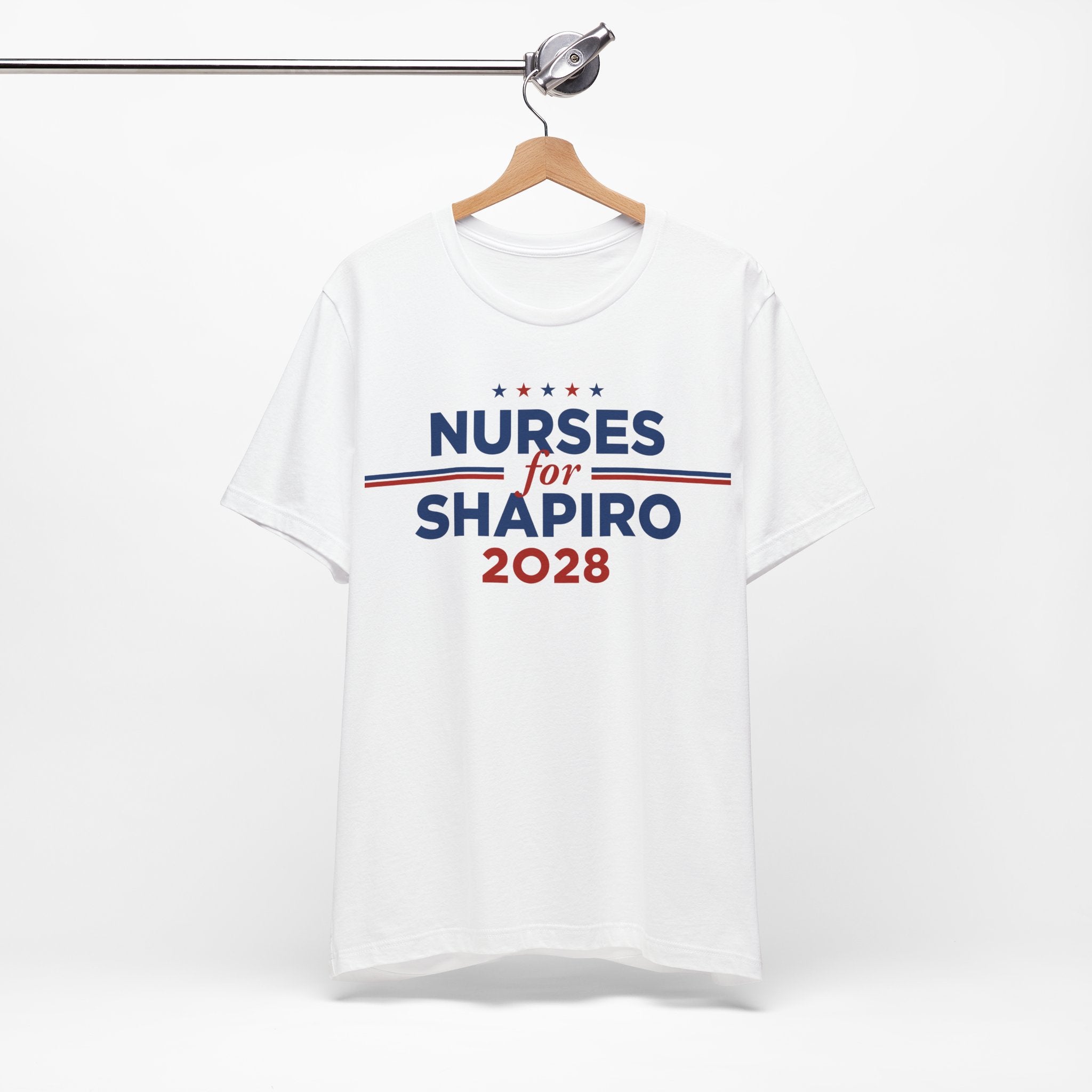 Nurses for Josh Shapiro for President Campaign T-Shirt 2028