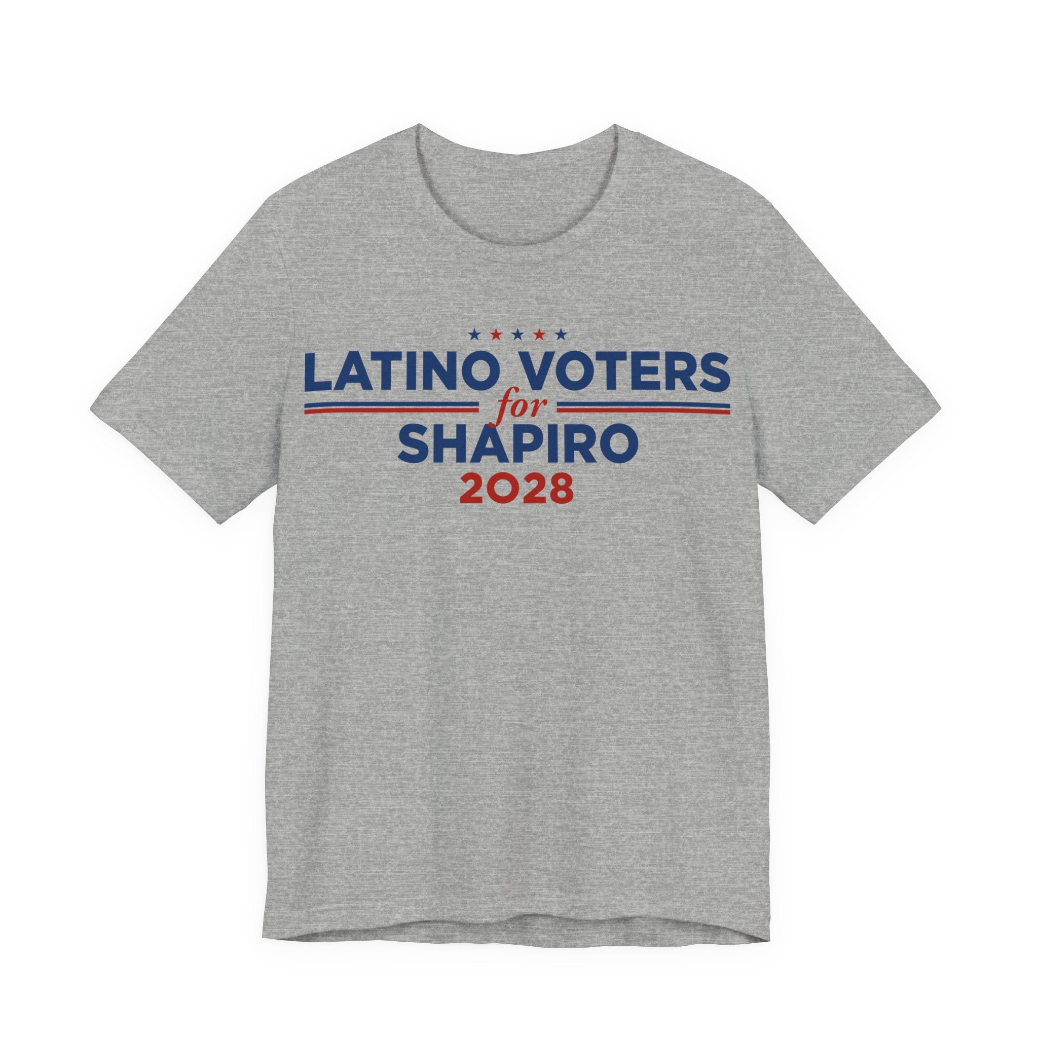 Latino Voters for Josh Shapiro for President Campaign T-Shirt 2028