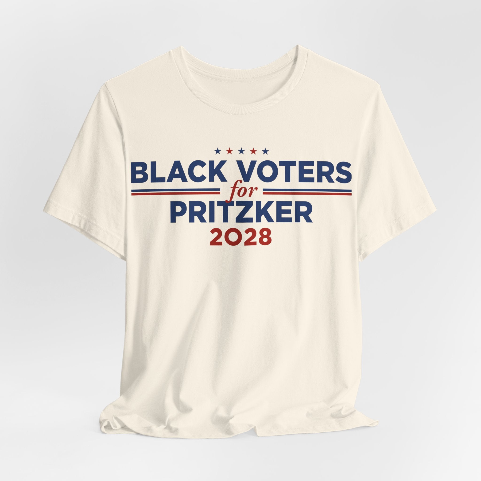 Black Voters for J.B. Priztker Campaign T-Shirt for President 2028