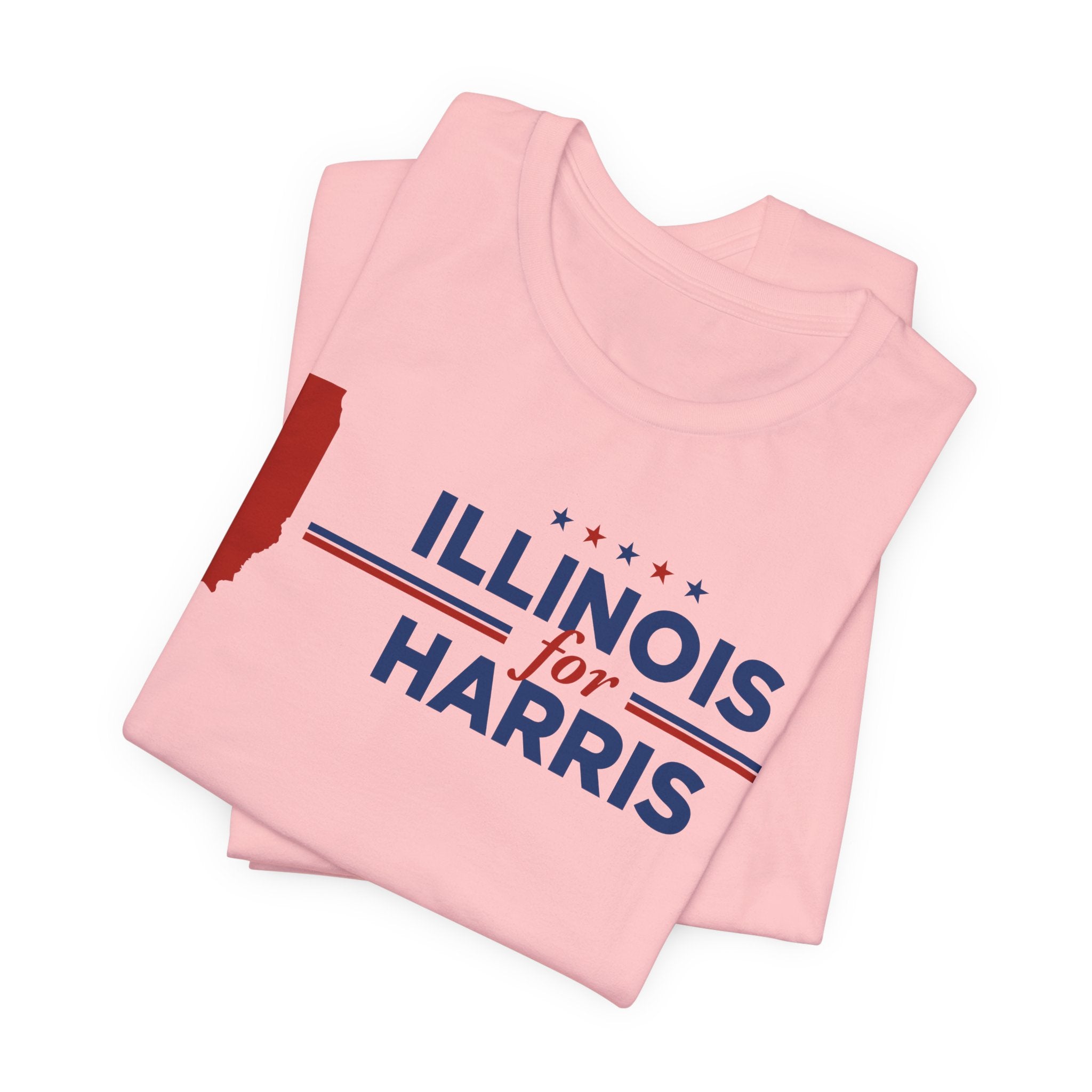 Illinois for Kamala Harris for President Campaign T-Shirt 2028