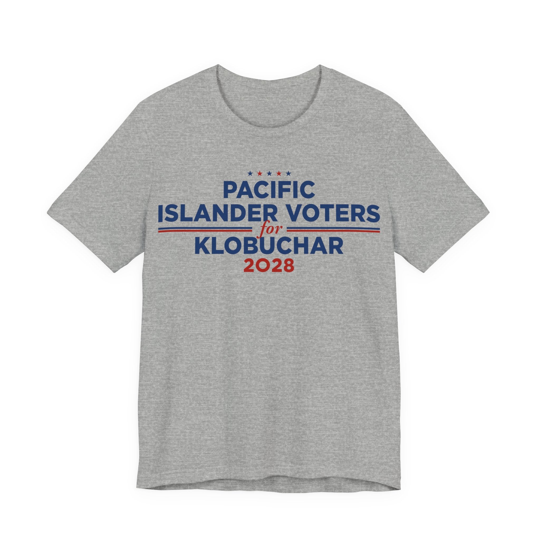 Pacific Islander Voters for Amy Klobuchar for President Campaign T-Shirt 2028