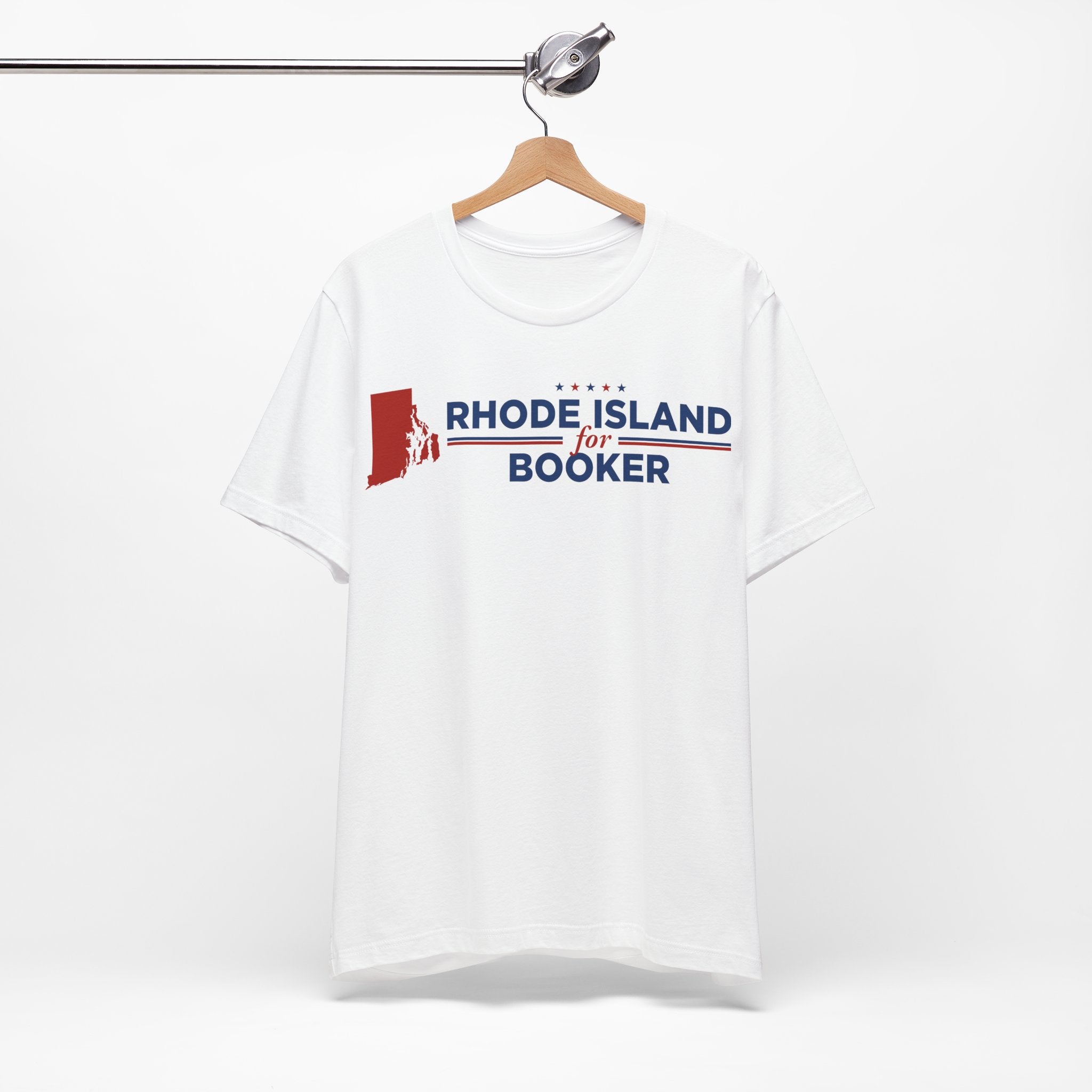 Rhode Island for Cory Booker for President Campaign T-Shirt 2028