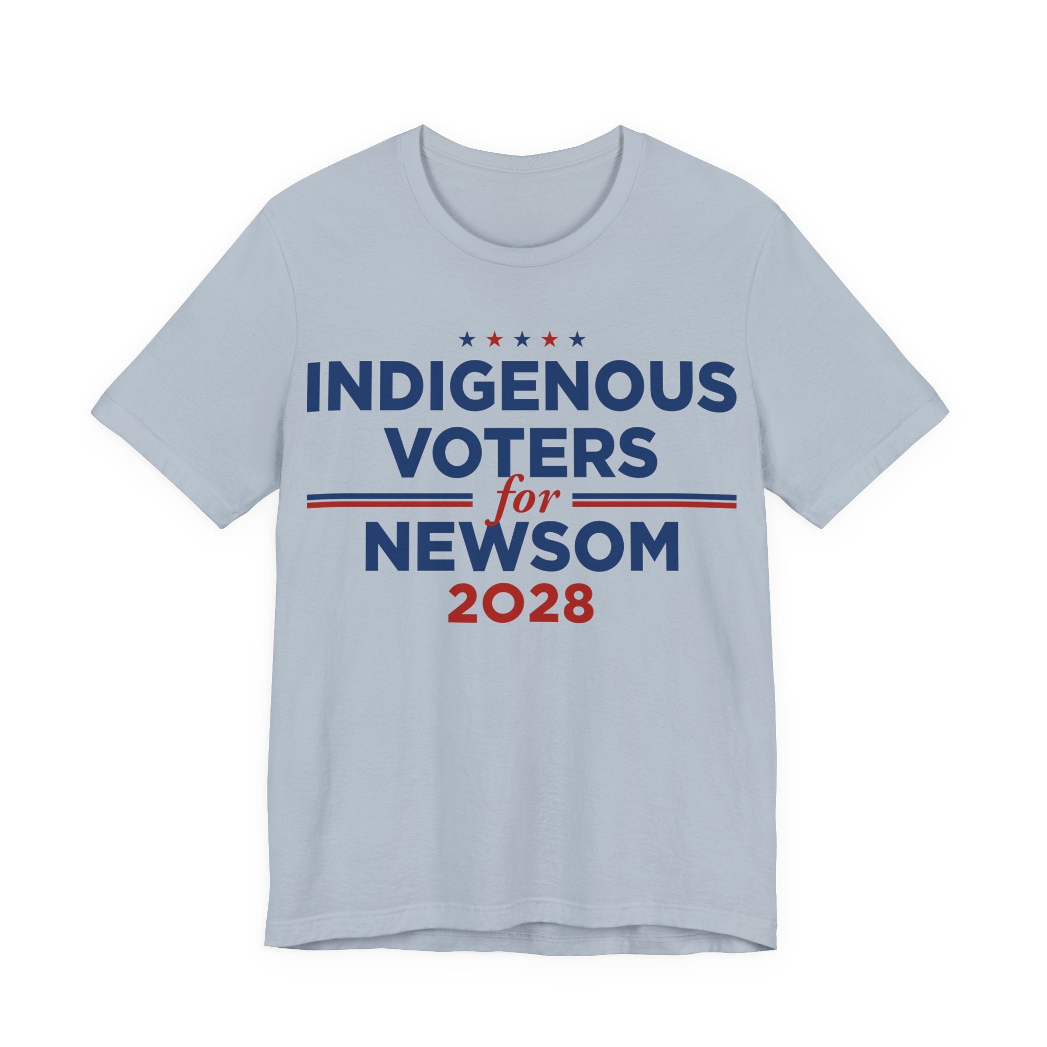 Indigenous Voters / Native Americans for Gavin Newsom for President Campaign T-Shirt 2028