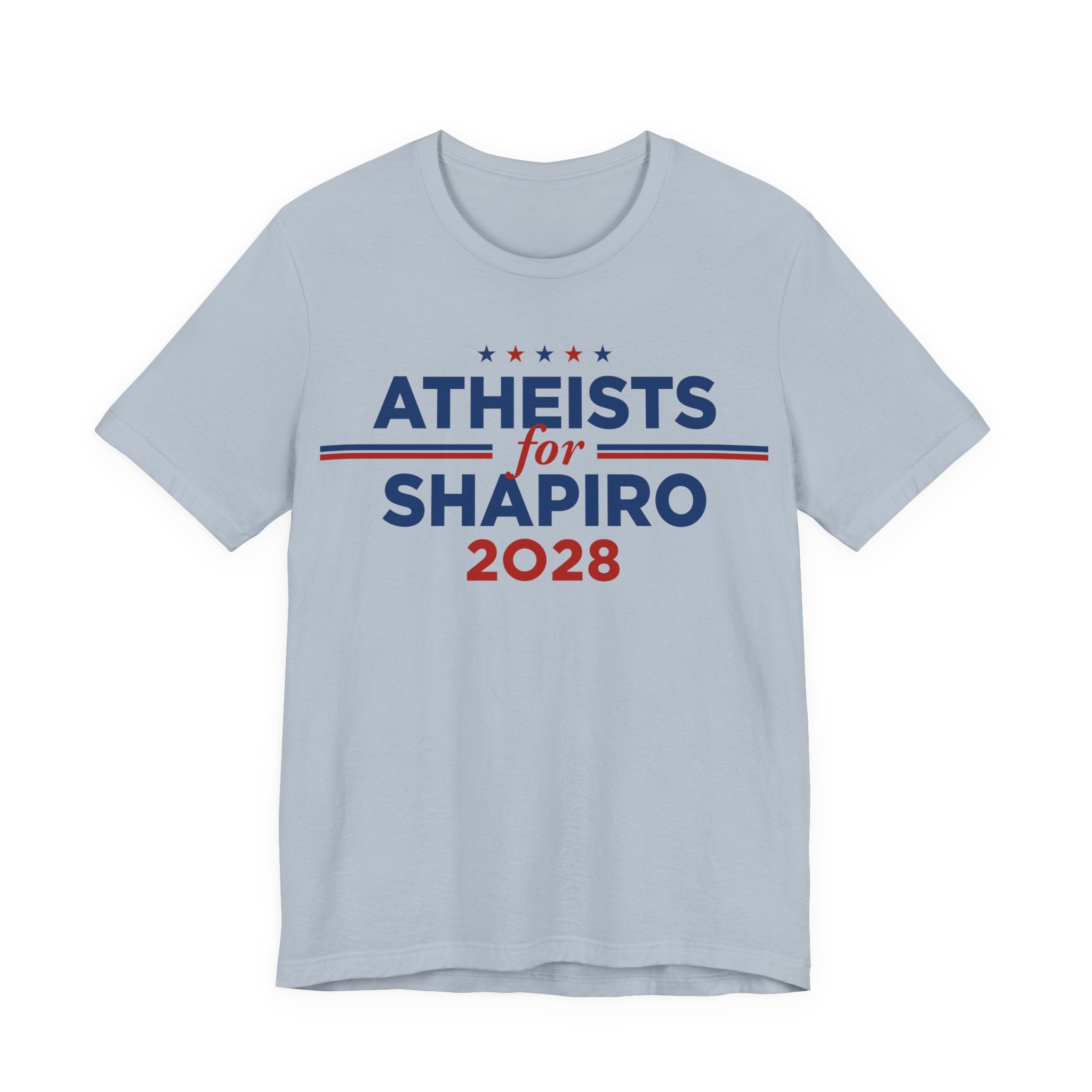 Atheists for Josh Shapiro for President Campaign T-Shirt 2028