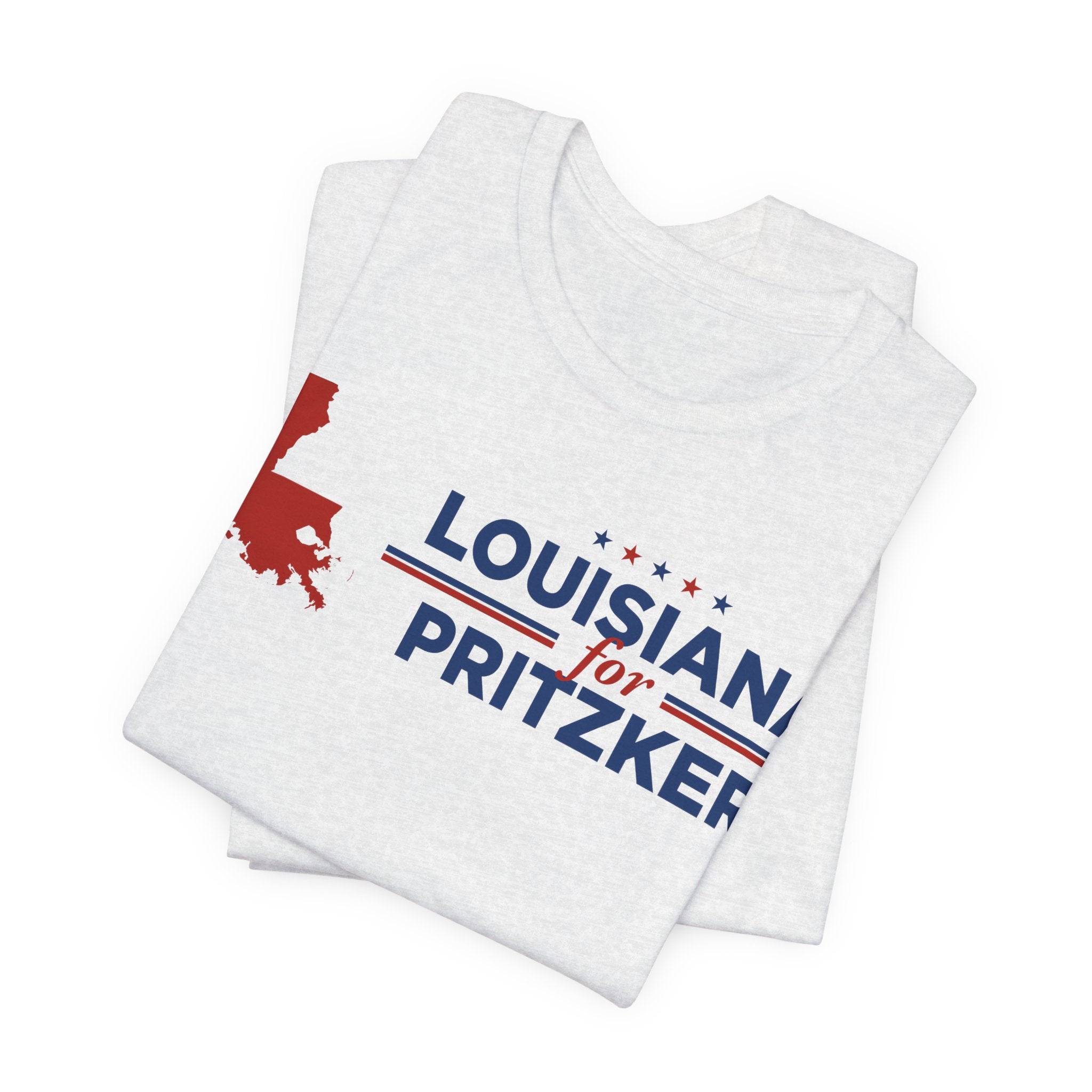 Louisiana for J.B. Pritzker for President Campaign T-Shirt 2028