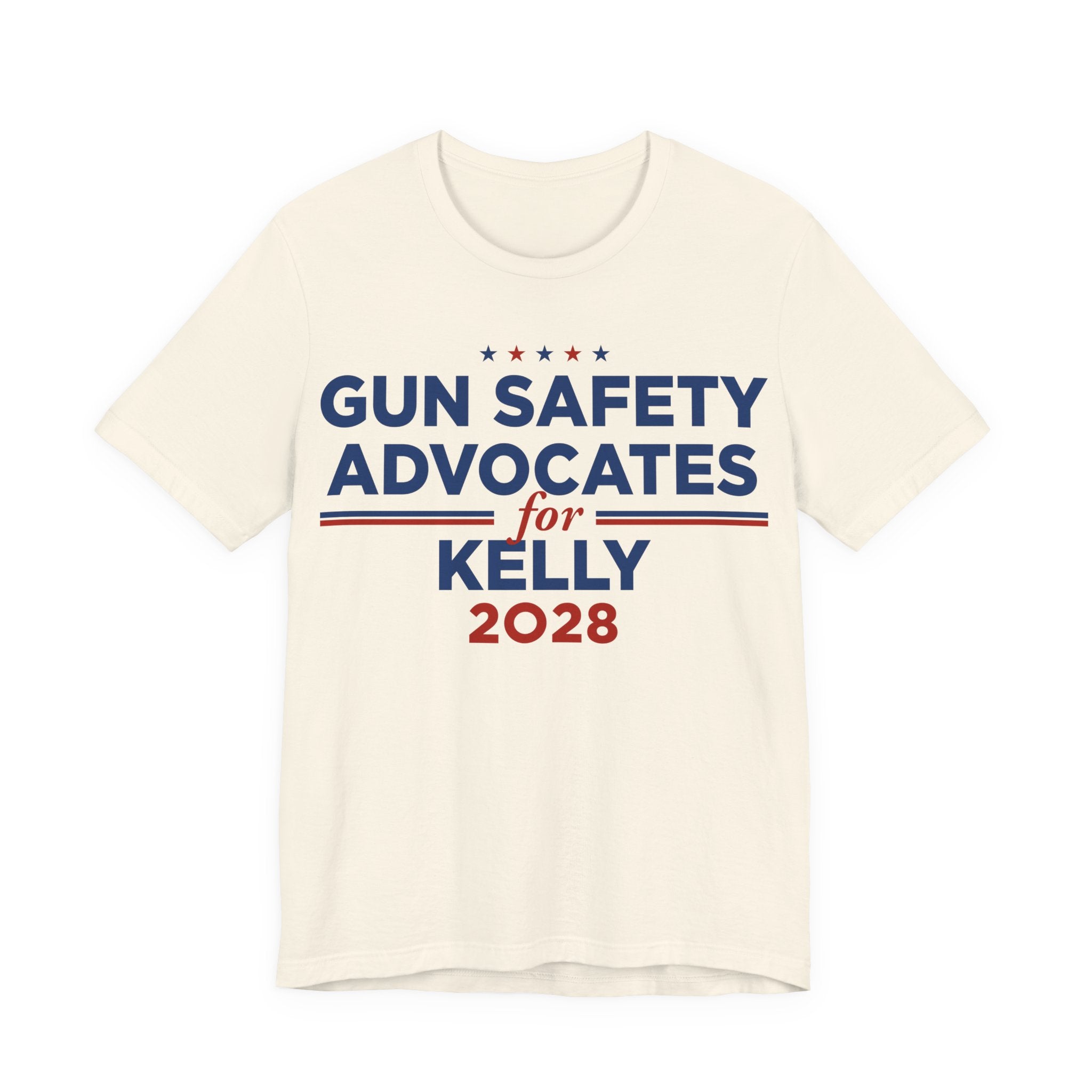 Gun Safety Advocates for Mark Kelly for President Campaign T-Shirt 2028