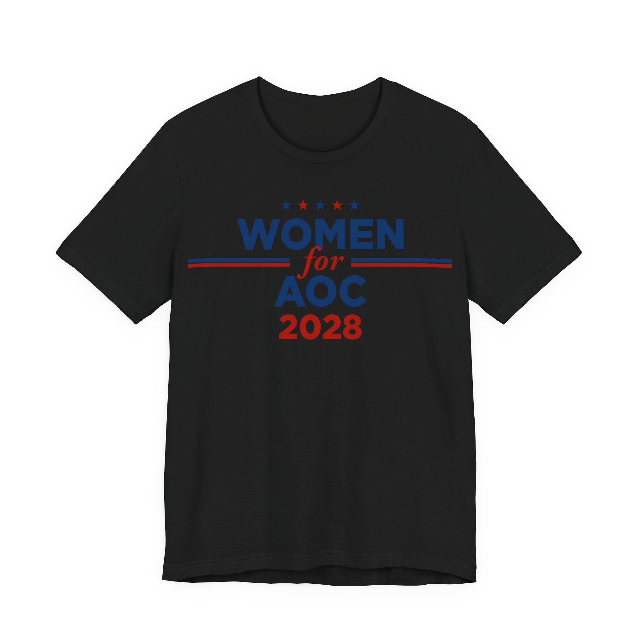 Women for AOC for President Campaign T-Shirt 2028