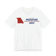 Missouri for AOC for President Campaign T-Shirt 2028