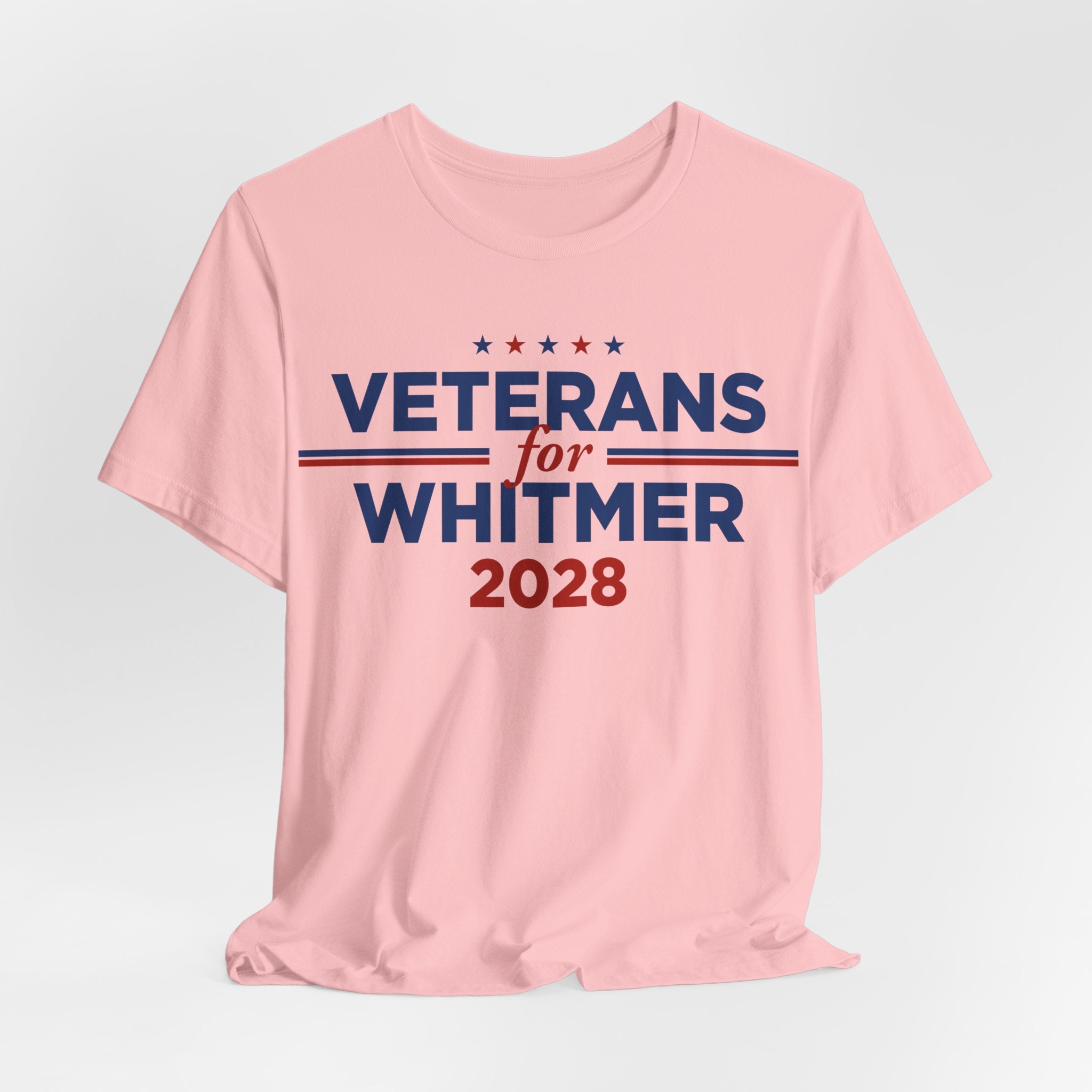 Veterans for Gretchen Whitmer for President Campaign T-Shirt 2028