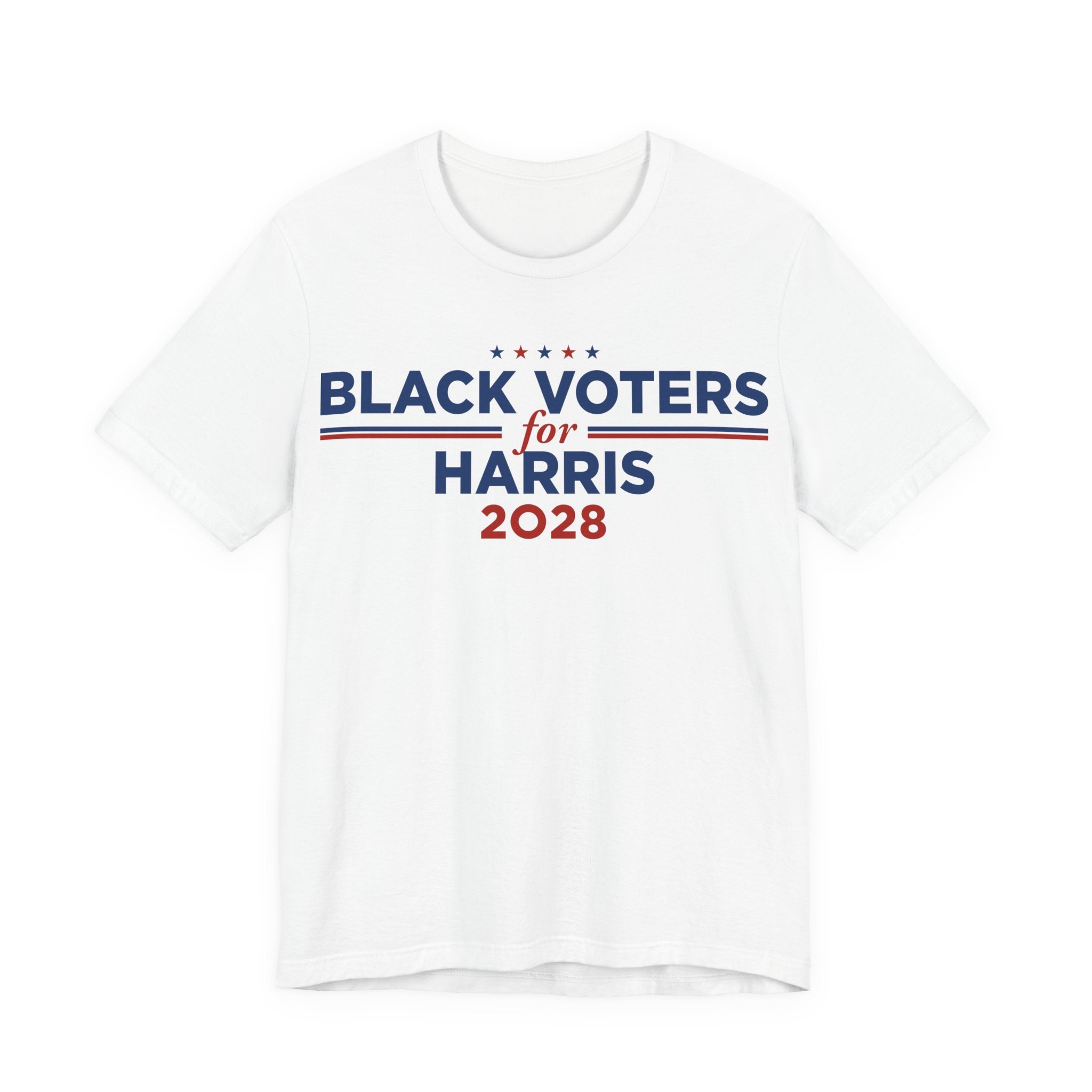 Black Voters for Kamala Harris Campaign T-Shirt for President 2028