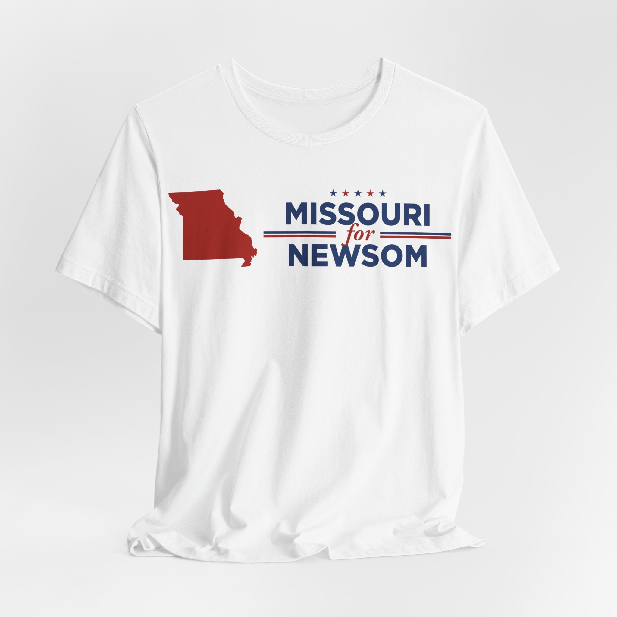 Missouri for Gavin Newsom for President Campaign T-Shirt 2028
