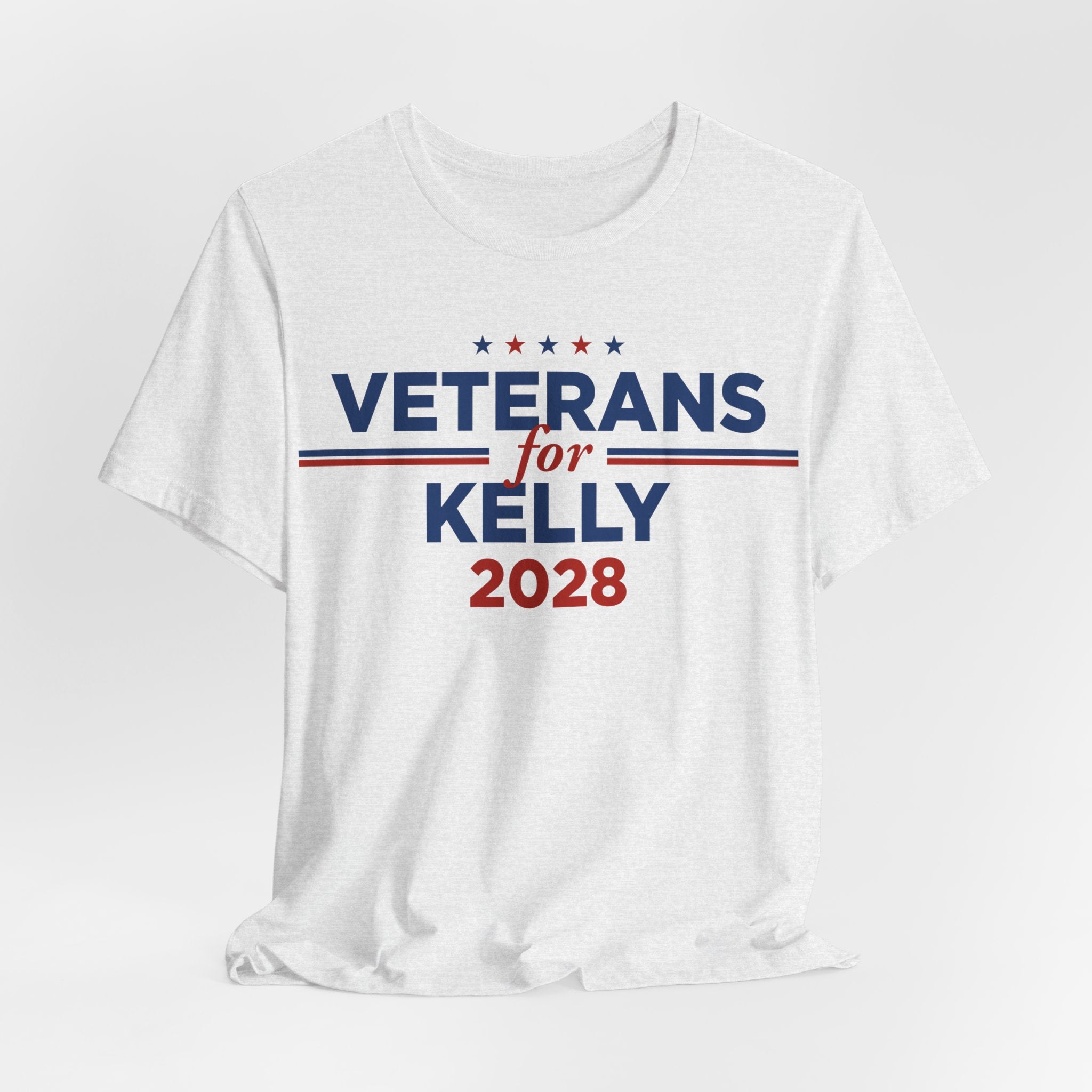 Veterans for Mark Kelly for President Campaign T-Shirt 2028