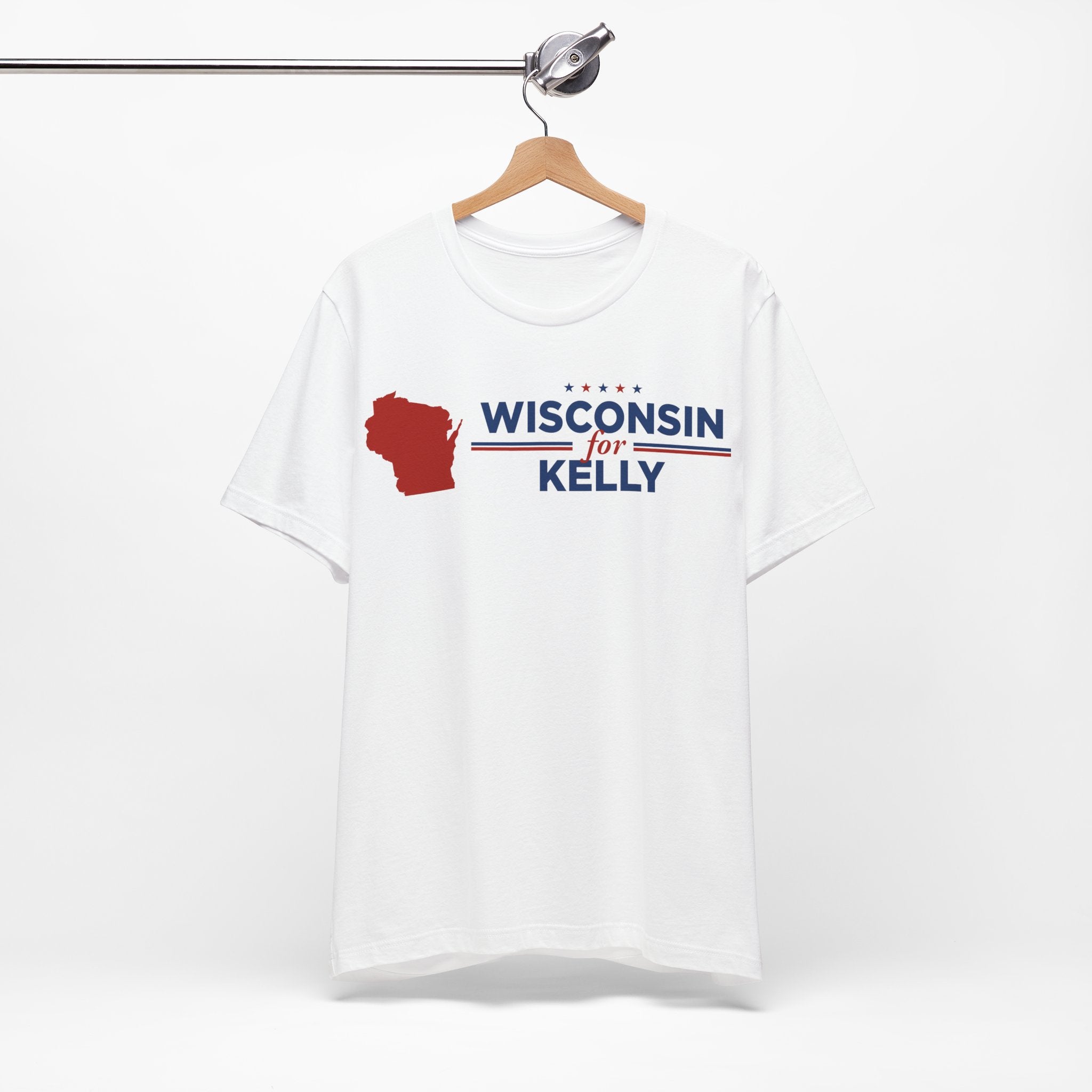 Wisconsin for Mark Kelly for President Campaign T-Shirt 2028