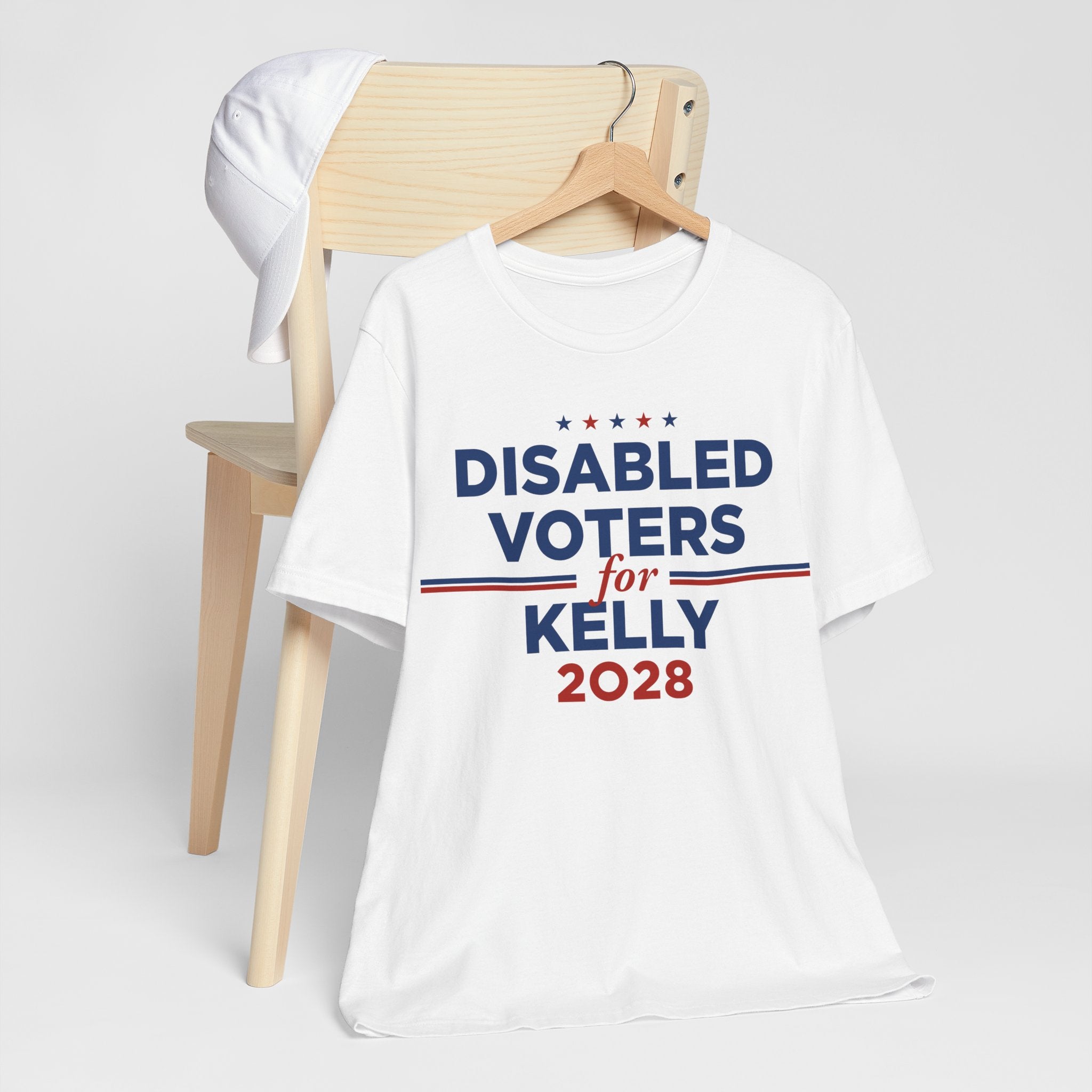 Disabled Voters for Mark Kelly for President Campaign T-Shirt 2028