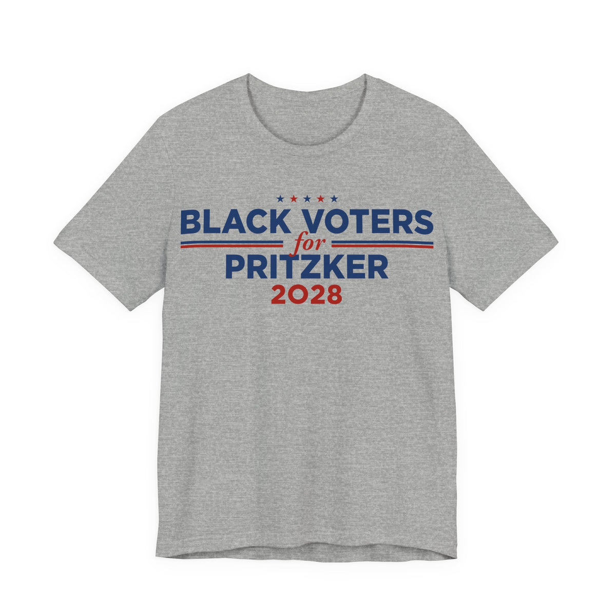 Black Voters for J.B. Priztker Campaign T-Shirt for President 2028