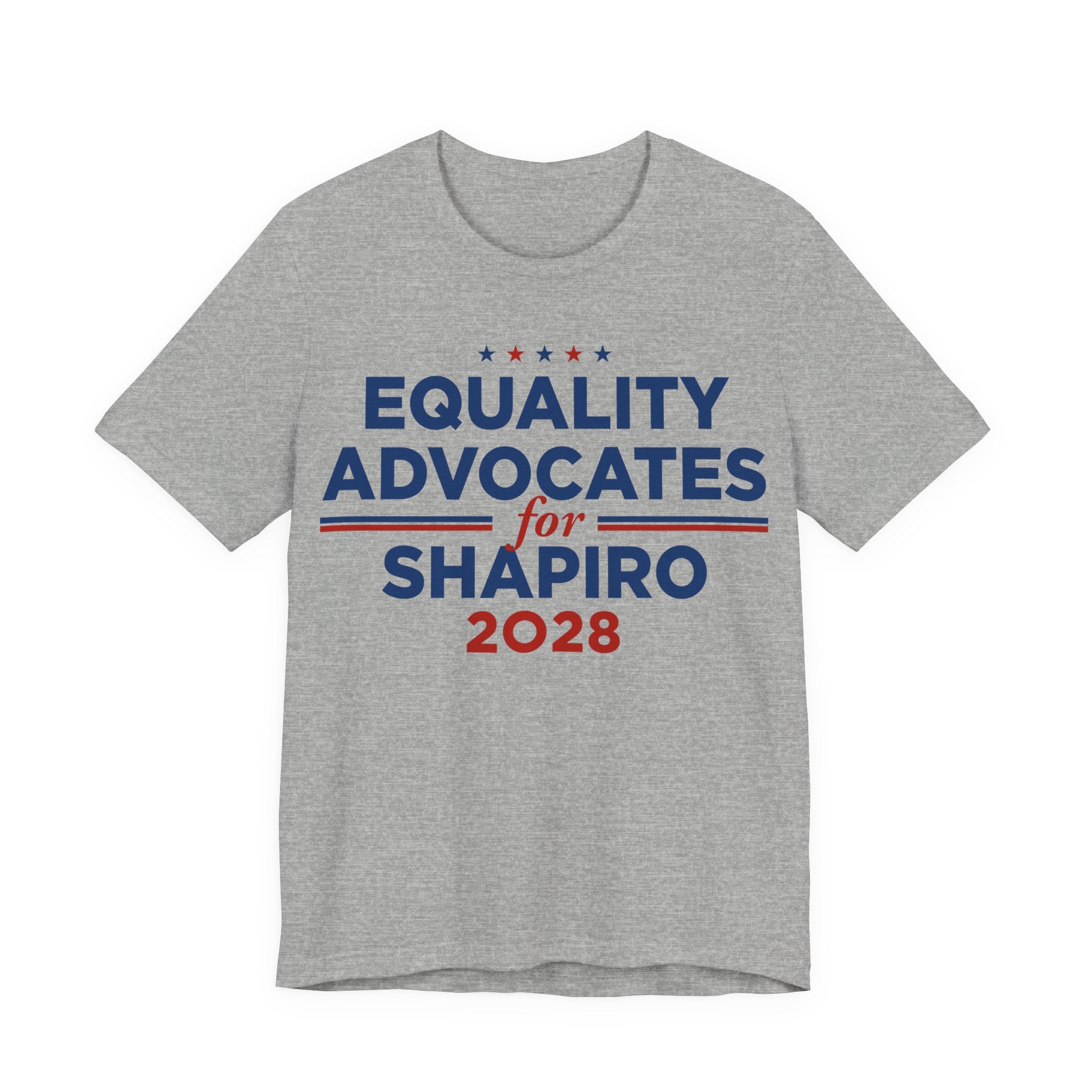 Equality Advocates for Josh Shapiro for President Campaign T-Shirt 2028