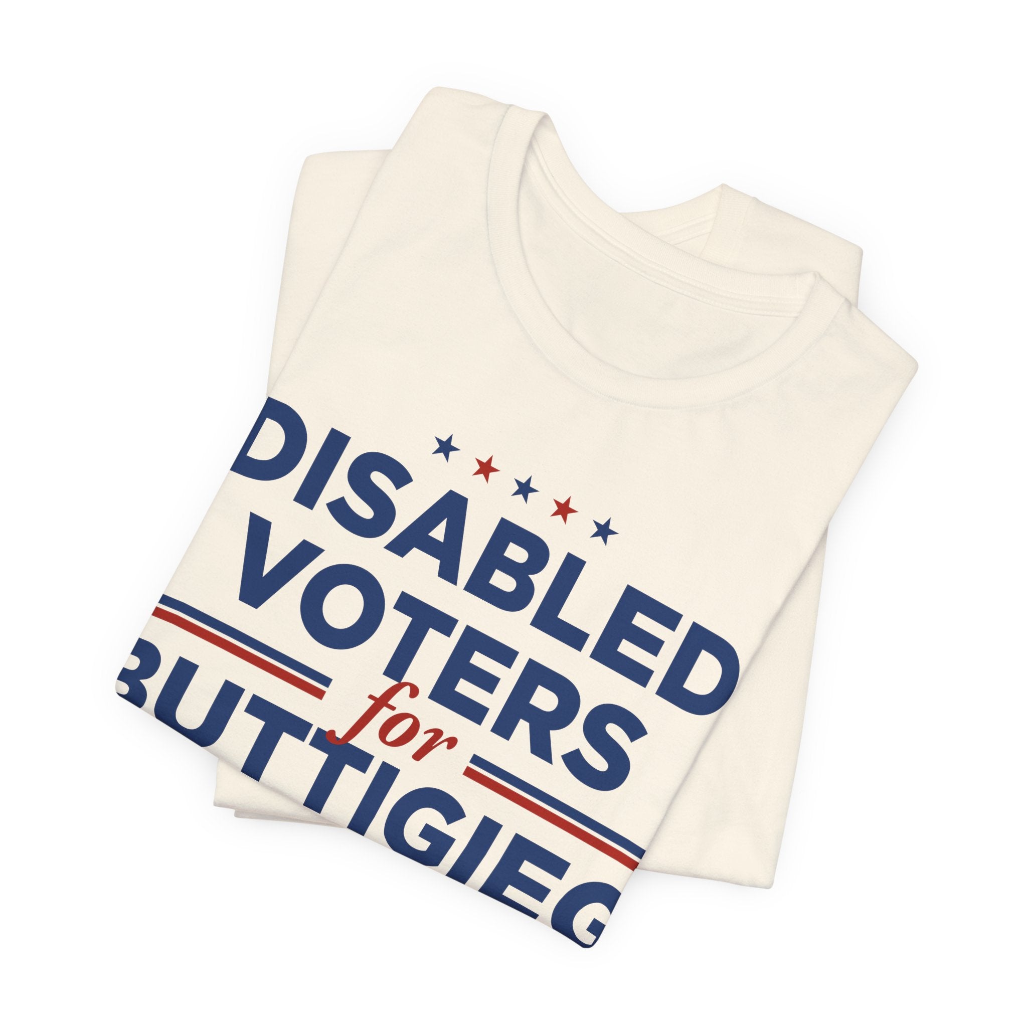 Disabled Voters for Pete Buttigieg for President Campaign T-Shirt 2028