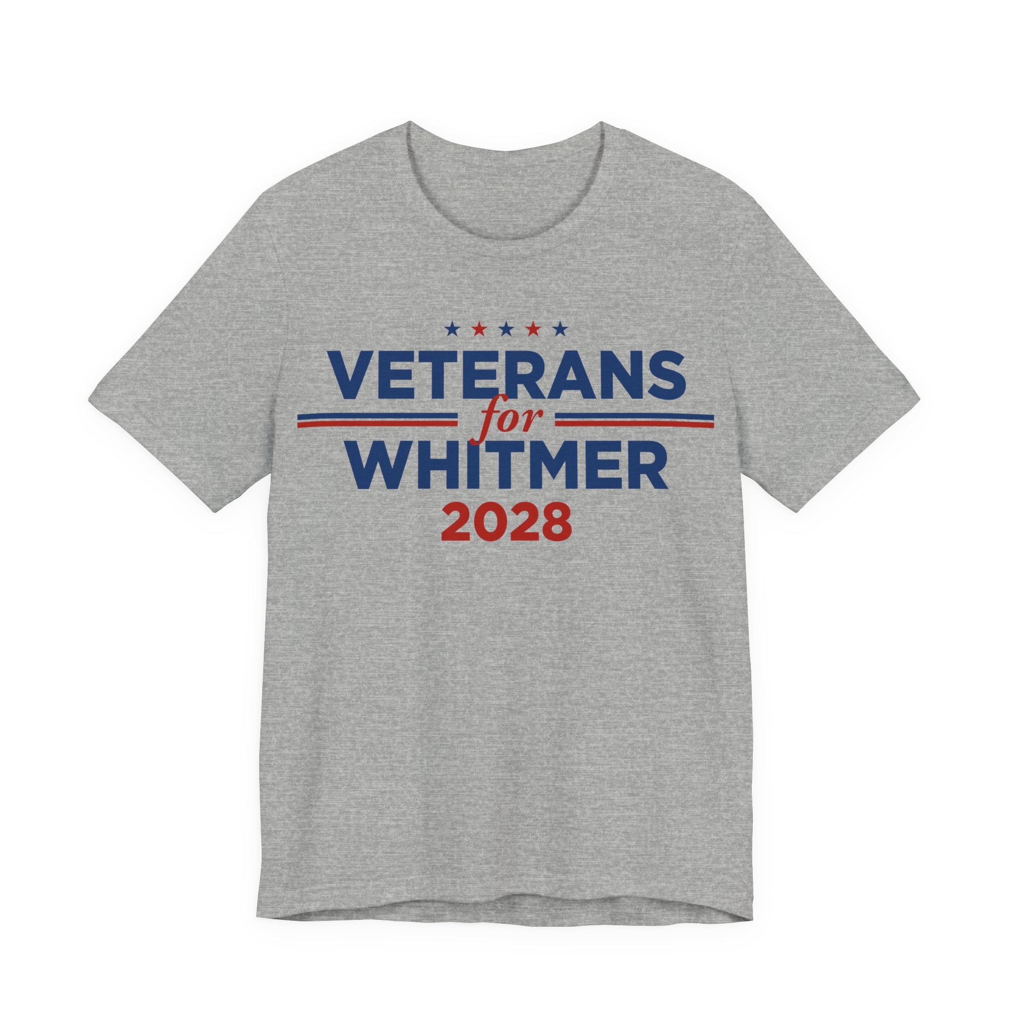 Veterans for Gretchen Whitmer for President Campaign T-Shirt 2028