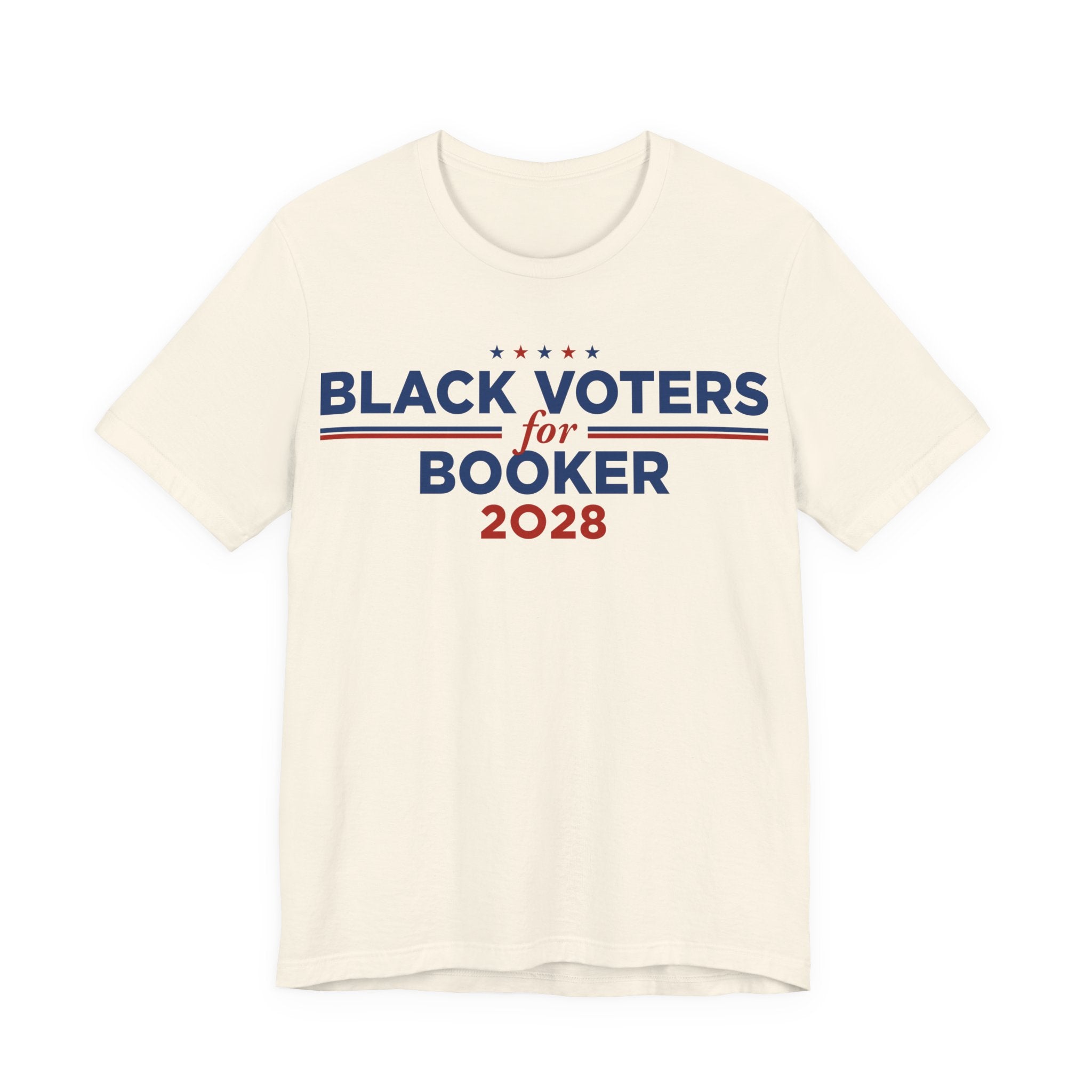 Black Voters for Cory Booker Campaign T-Shirt for President 2028