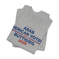 Arab American Voters for Pete Buttigieg for President Campaign T-Shirt 2028