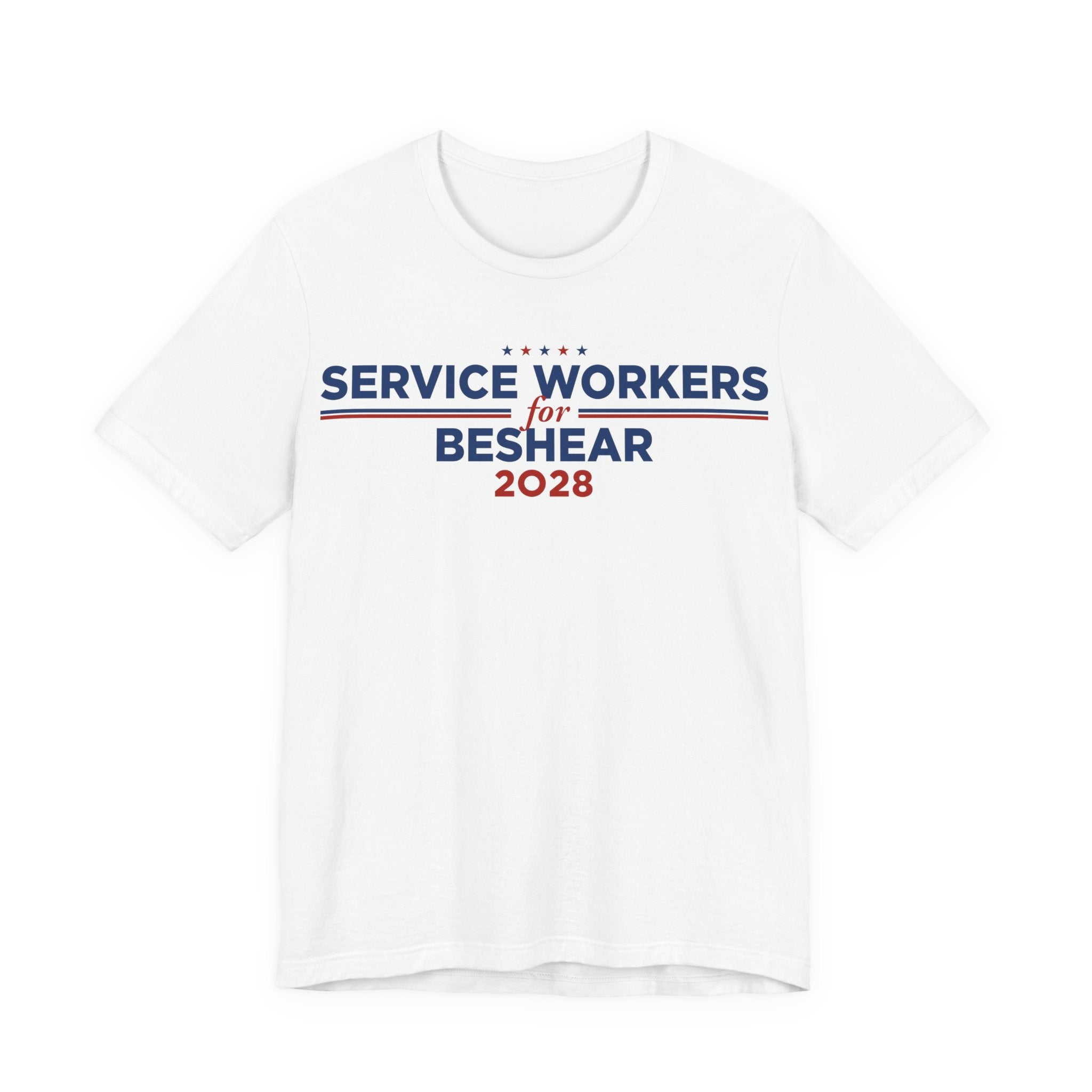 Service Workers for Andy Beshear for President Campaign T-Shirt 2028