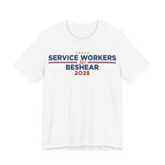 Service Workers for Andy Beshear for President Campaign T-Shirt 2028