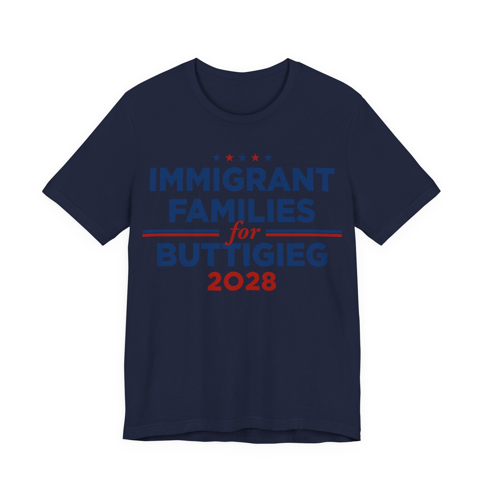 Immigrant Families for Pete Buttigieg for President Campaign T-Shirt 2028
