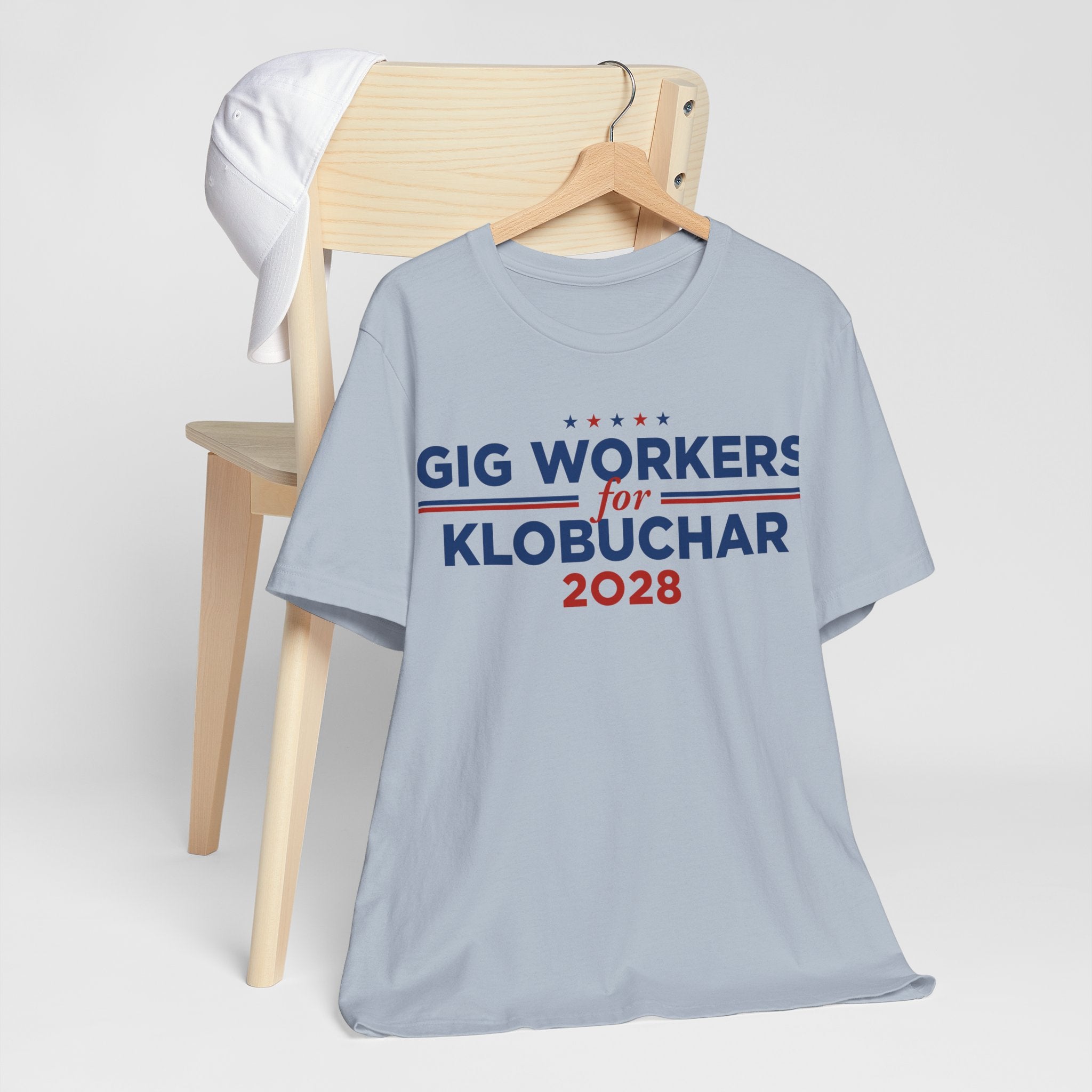 Gig Workers for Amy Klobuchar for President Campaign T-Shirt 2028