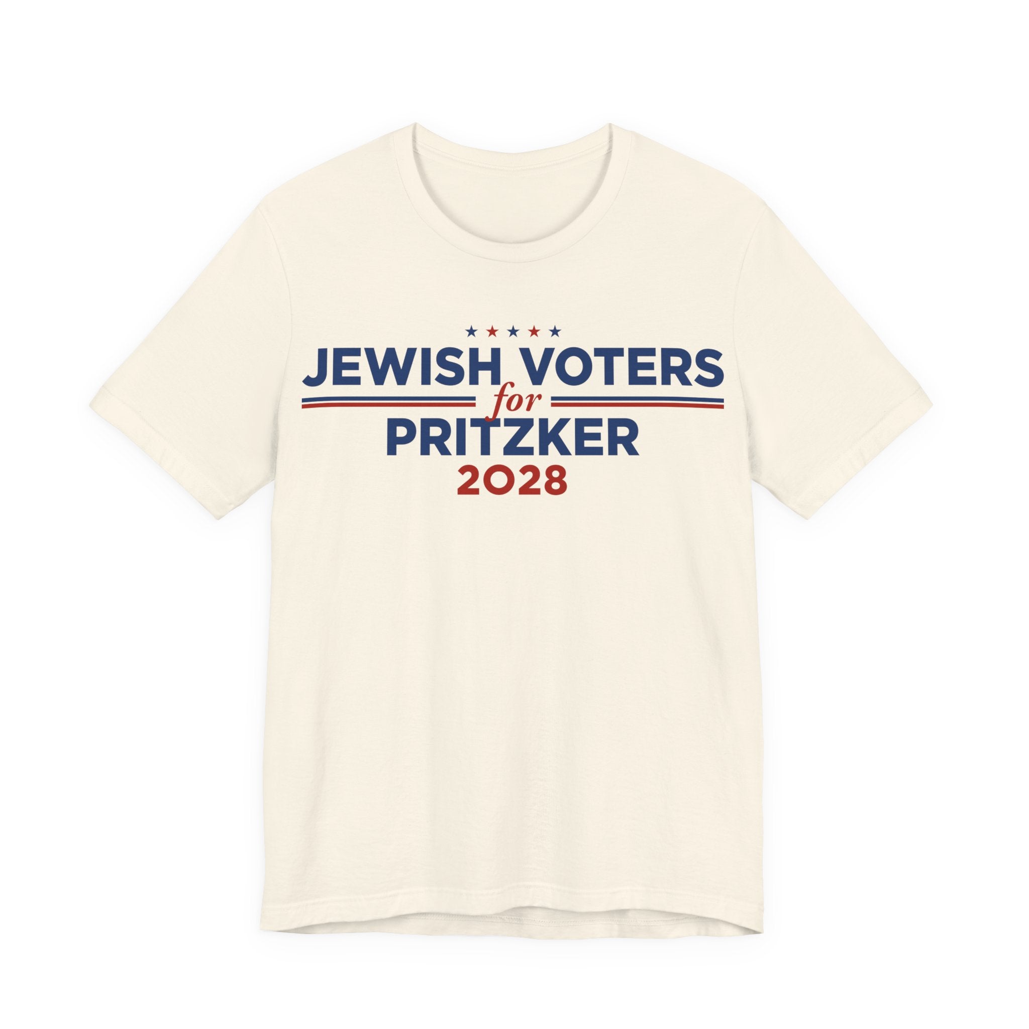 Jewish Voters for J.B. Pritzker for President Campaign T-Shirt 2028