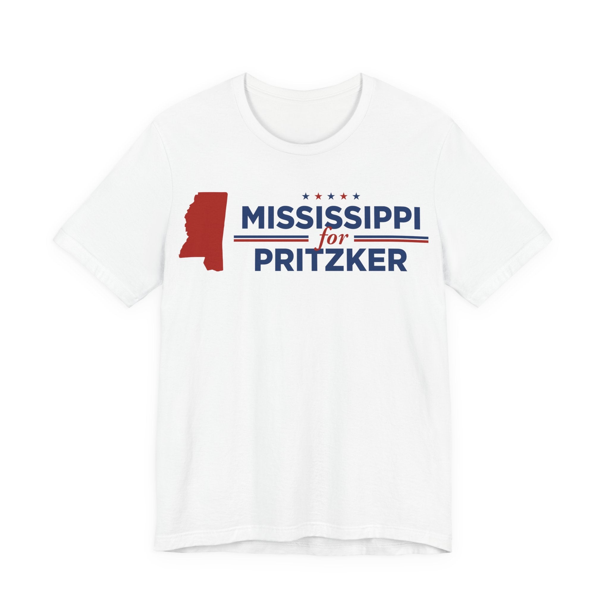 Mississippi for J.B. Pritzker for President Campaign T-Shirt 2028