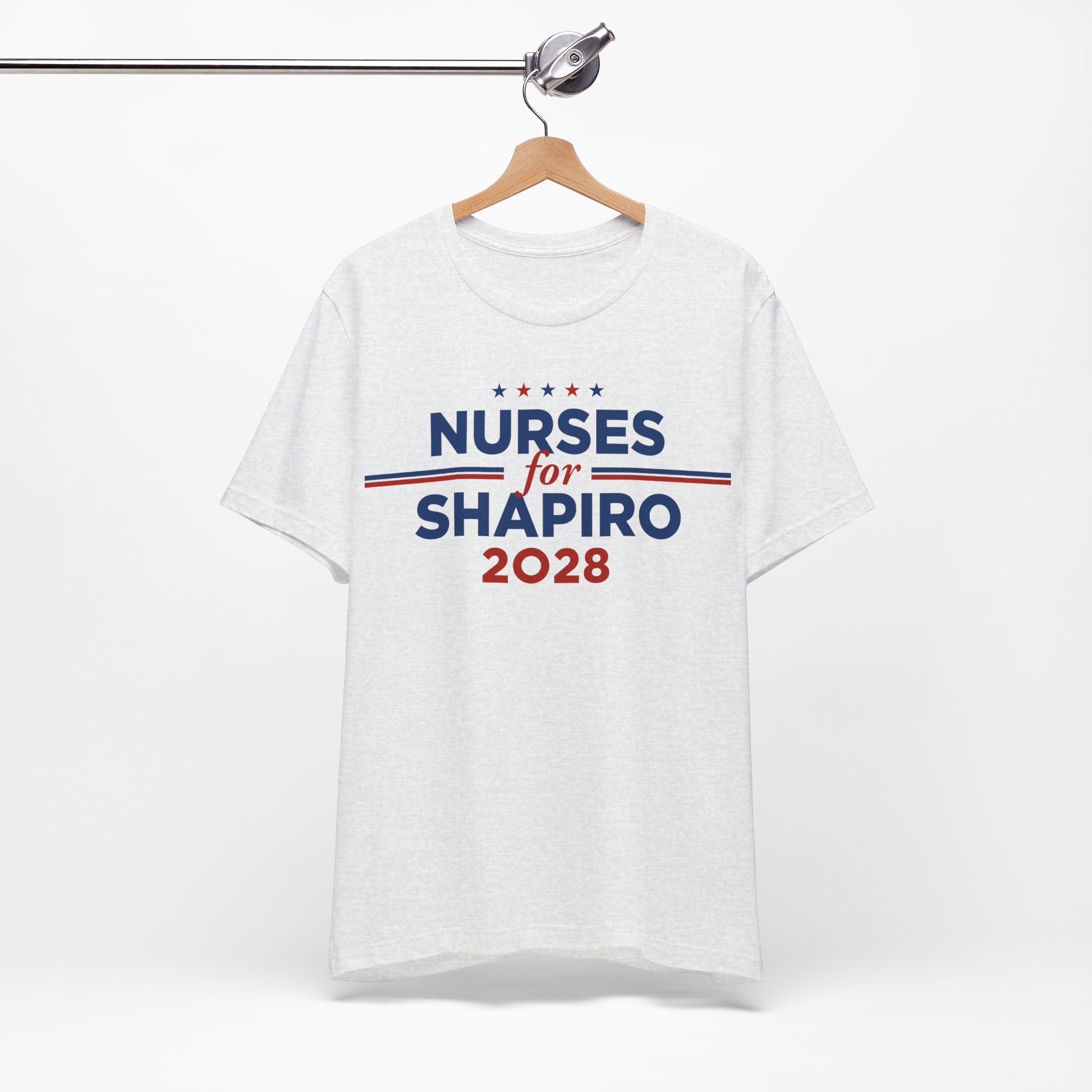 Nurses for Josh Shapiro for President Campaign T-Shirt 2028