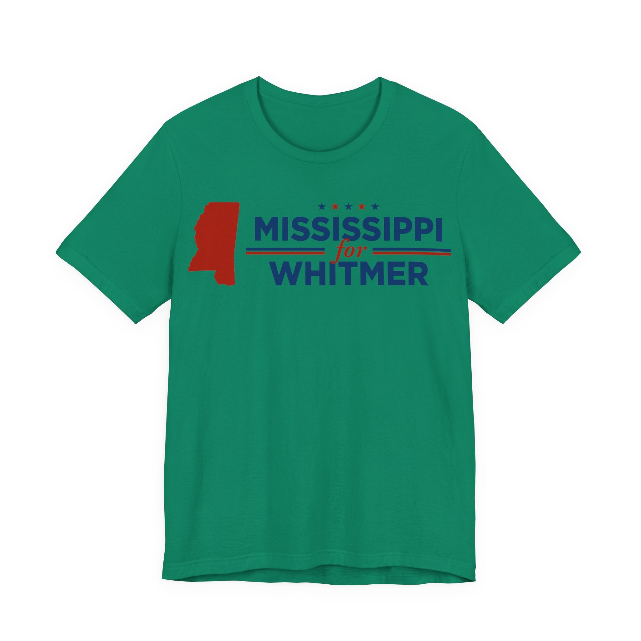 Mississippi for Gretchen Whitmer for President Campaign T-Shirt 2028