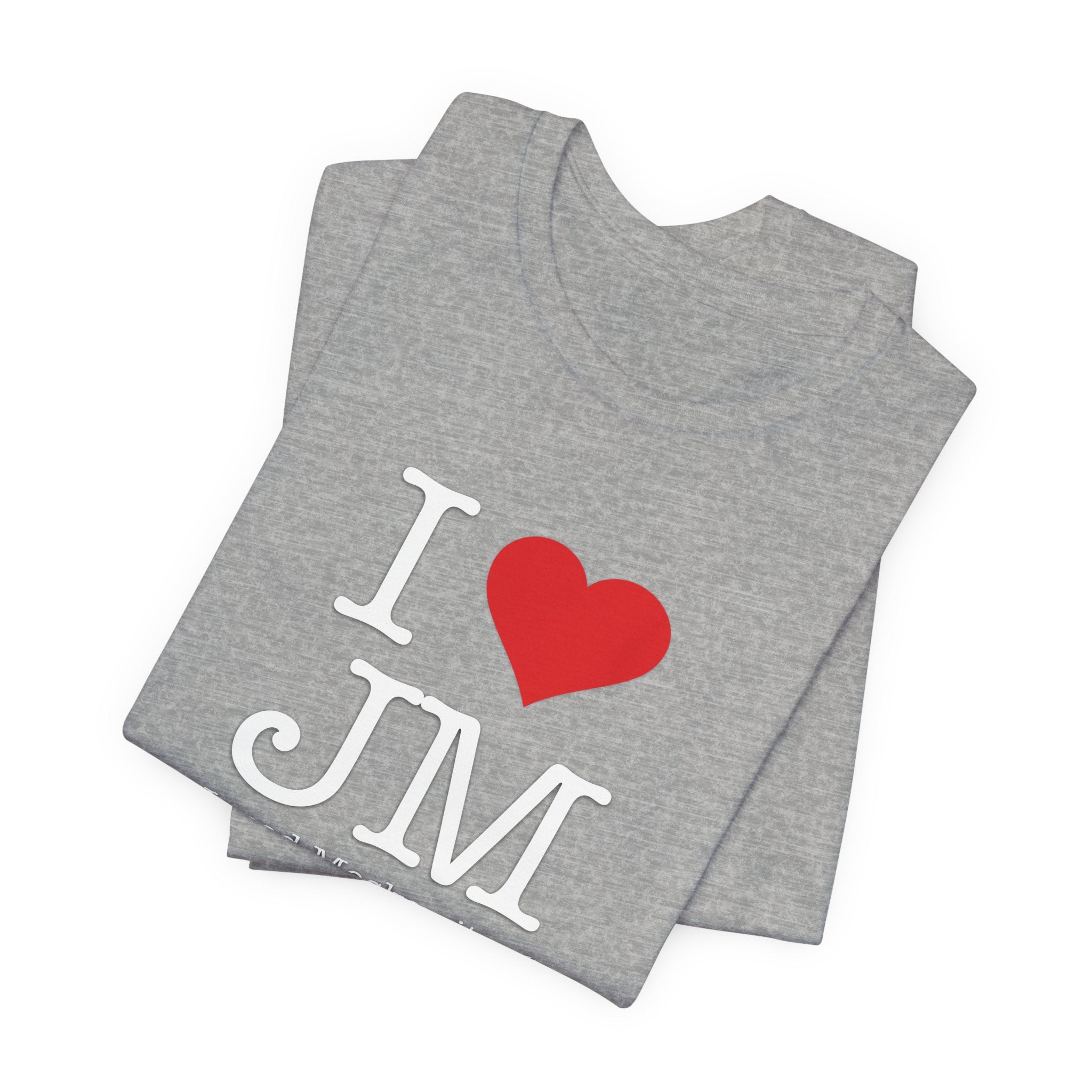 I Love Jared Moskowitz - Funny Brilliant Congressman - House of Representatives Unisex Jersey Short Sleeve T-Shirt