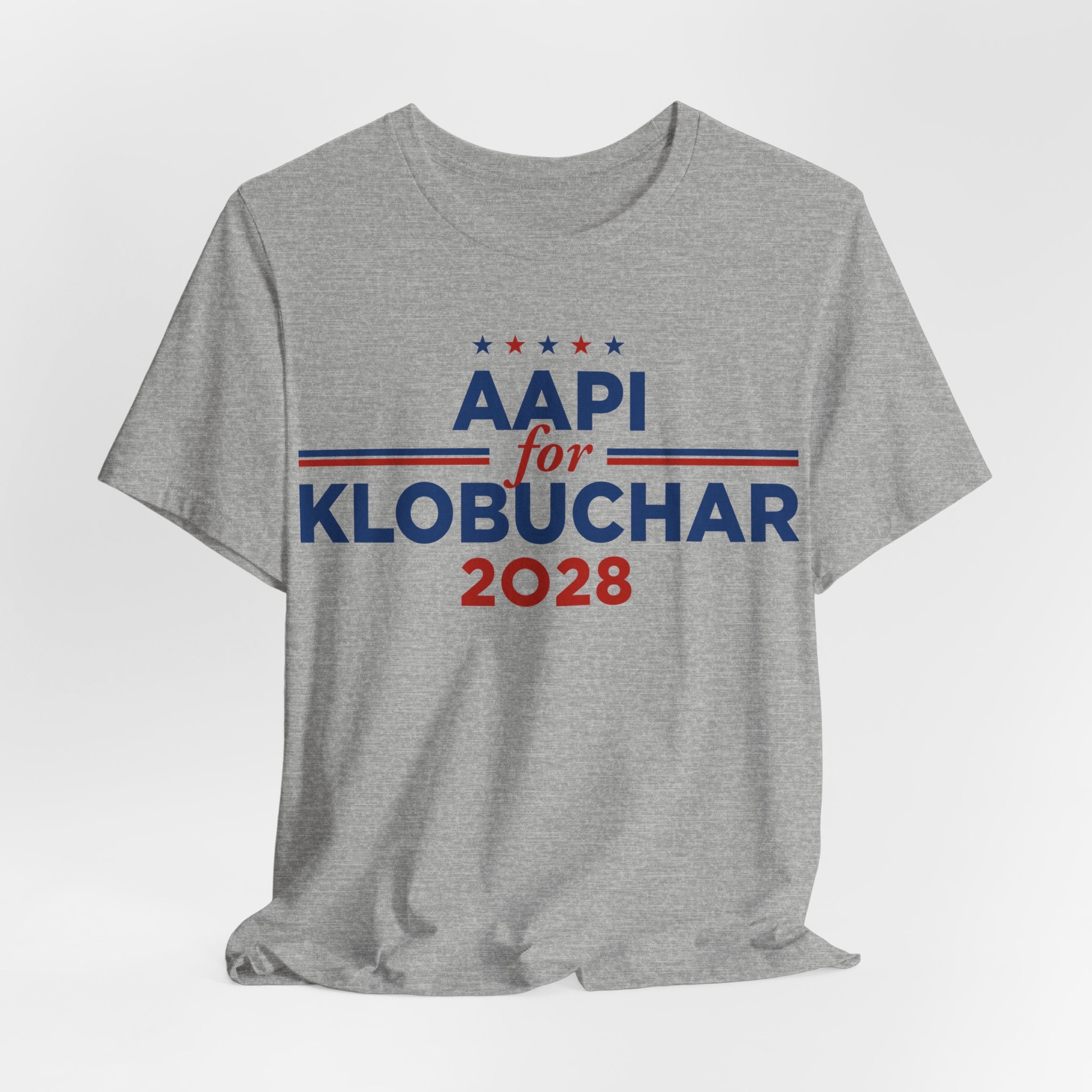 AAPI Asian American and Pacific Islander for Amy Klobuchar Campaign T-Shirt for President 2028