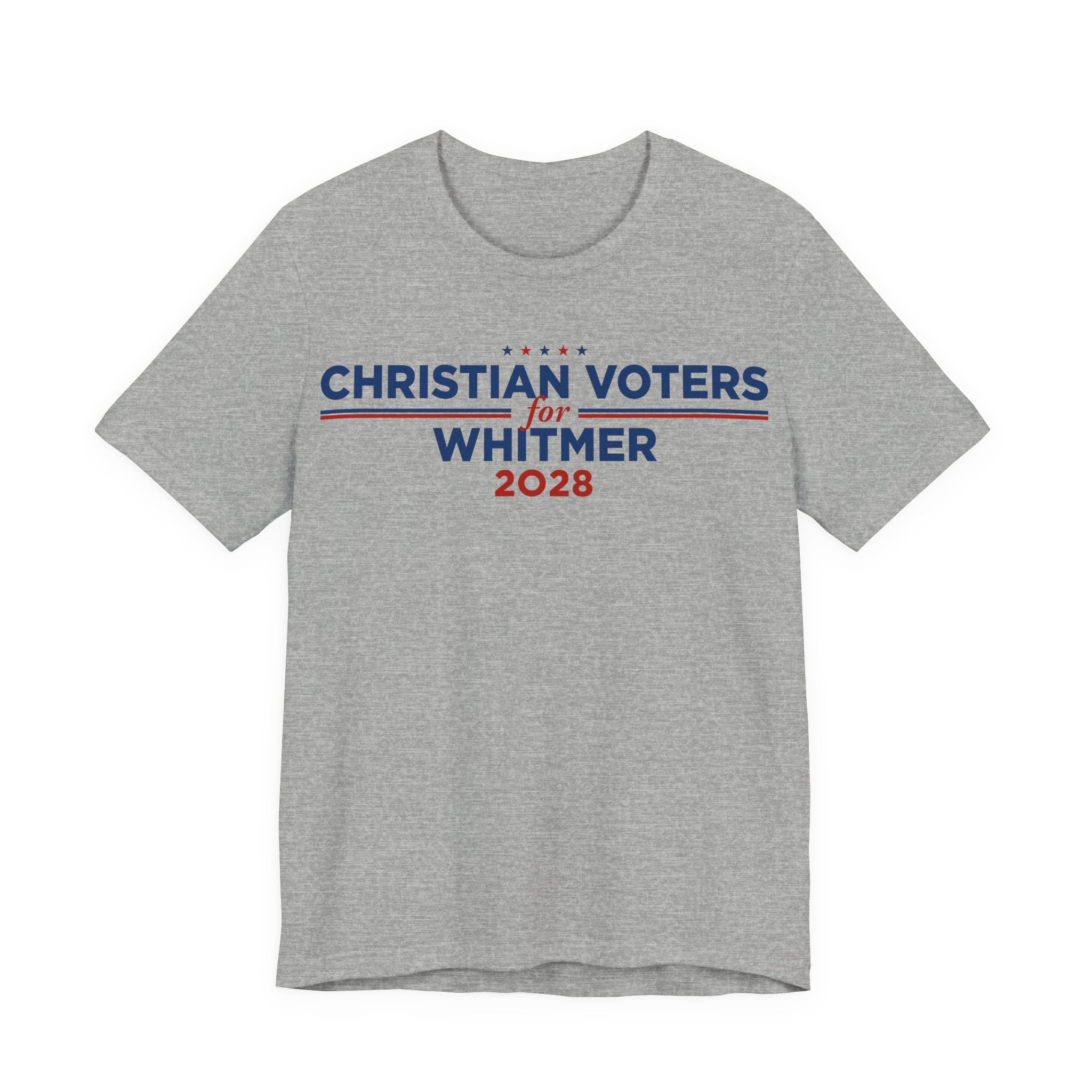 Christian Voters for Gretchen Whitmer for President Campaign T-Shirt 2028