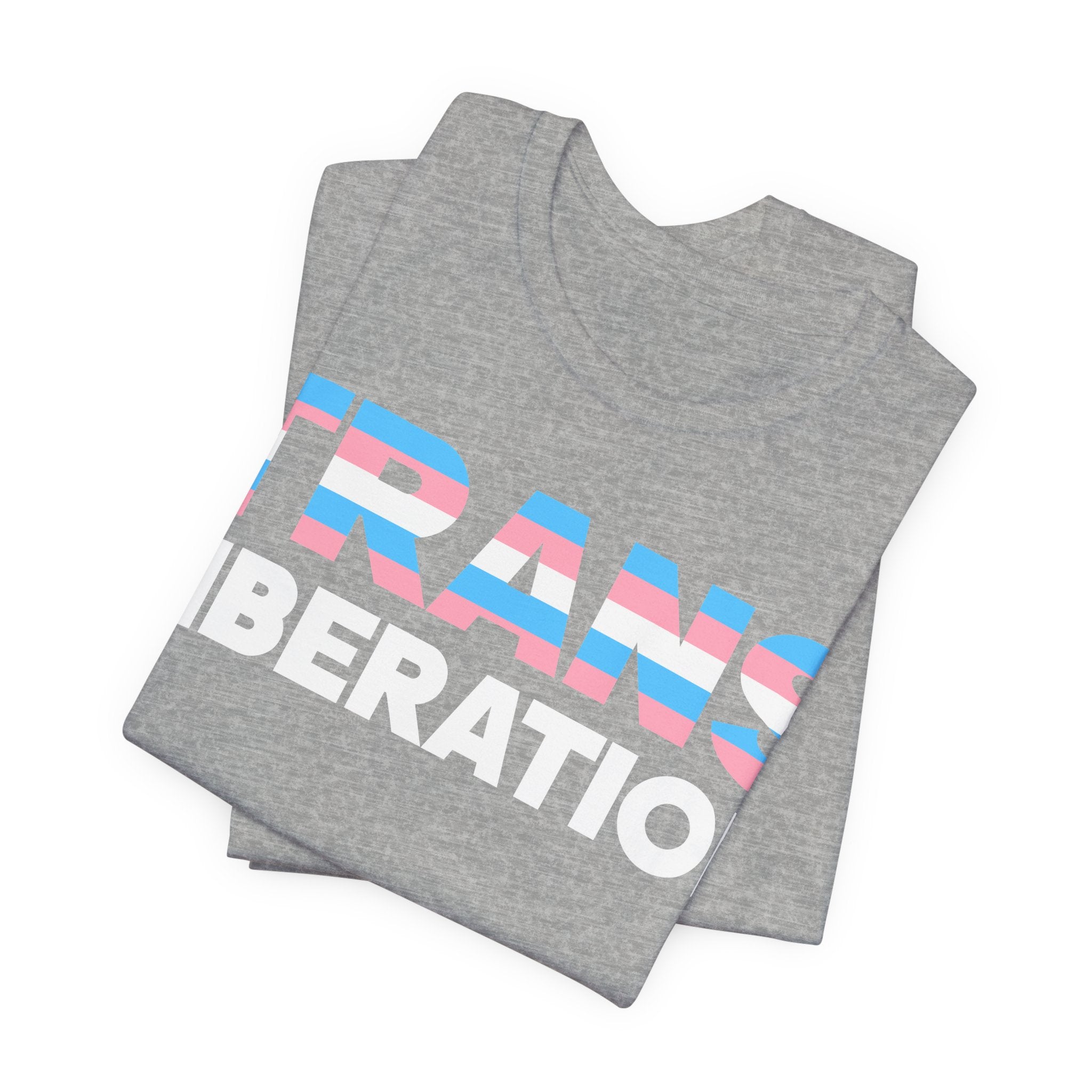 Trans Liberation T-Shirt – Trans Pride Graphic Tee – LGBTQ+ Activist Shirt