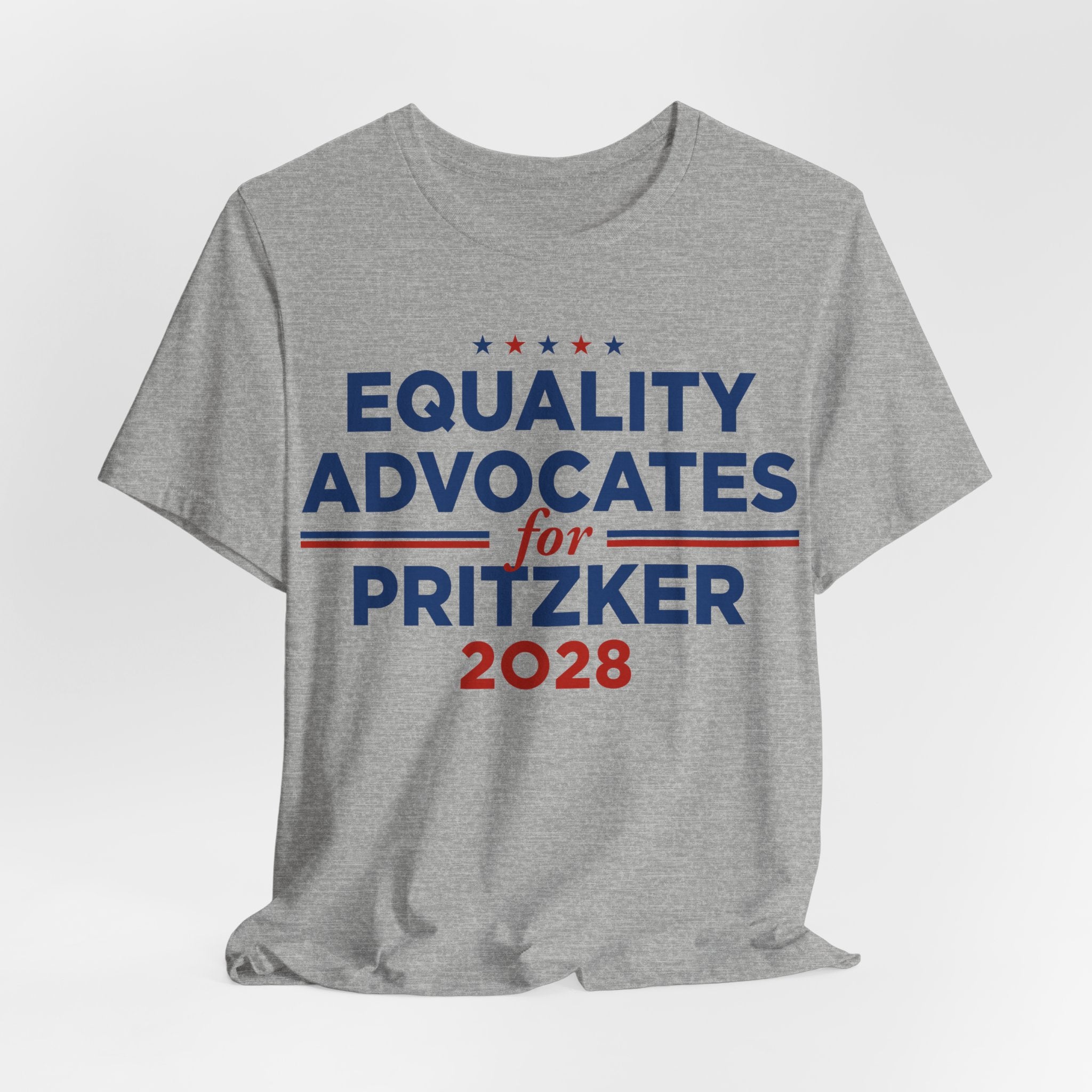 Equality Advocates for J.B. Pritzker for President Campaign T-Shirt 2028