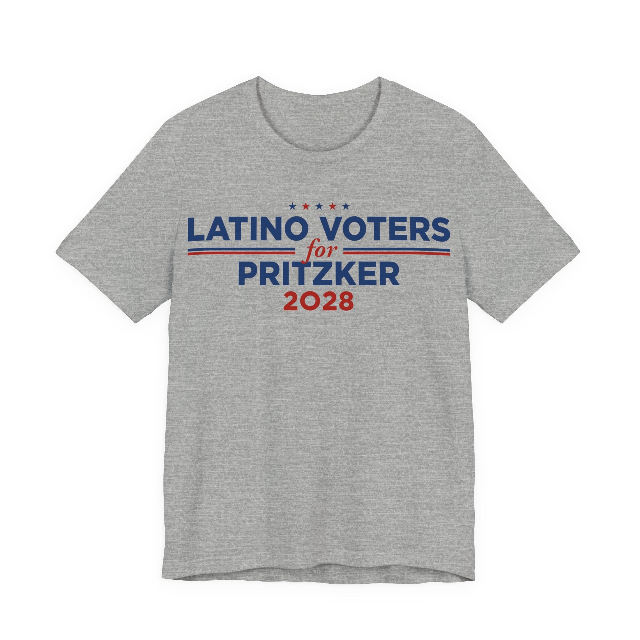 Latino Voters for J.B. Pritzker for President Campaign T-Shirt 2028
