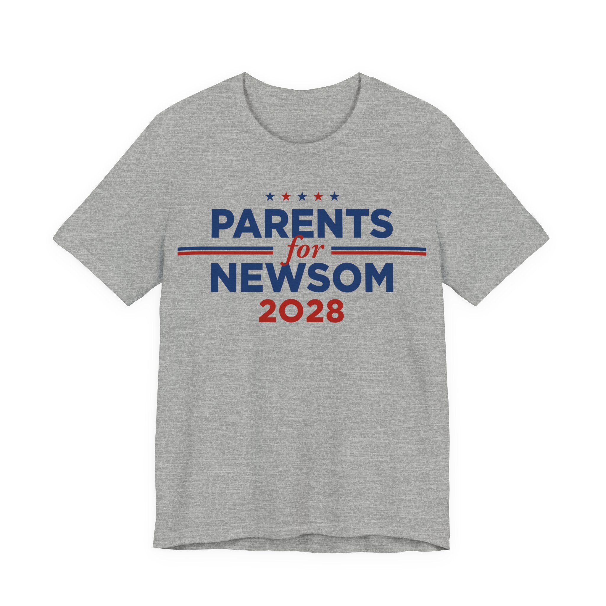 Parents for Gavin Newsom for President Campaign T-Shirt 2028