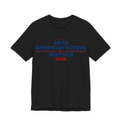 Arab American Voters for Gretchen Whitmer for President Campaign T-Shirt 2028