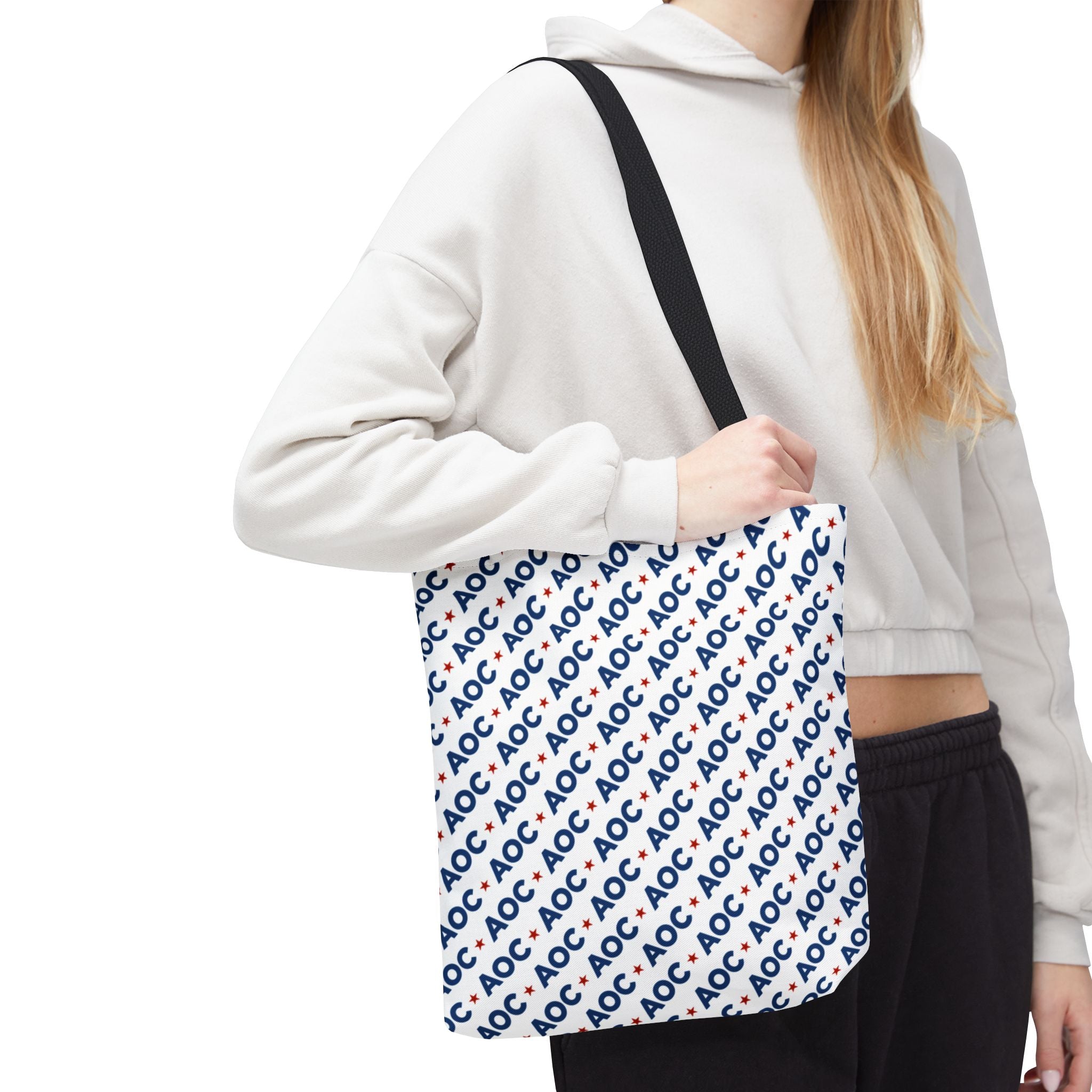 AOC Tote Bag – Political Graphic Carryall for Progressive Everyday Style