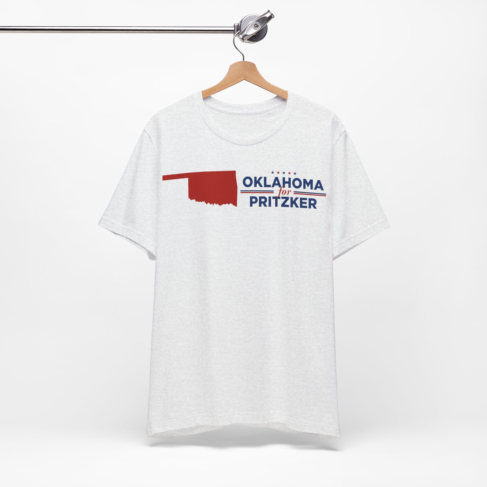 Oklahoma for J.B. Pritzker for President Campaign T-Shirt 2028