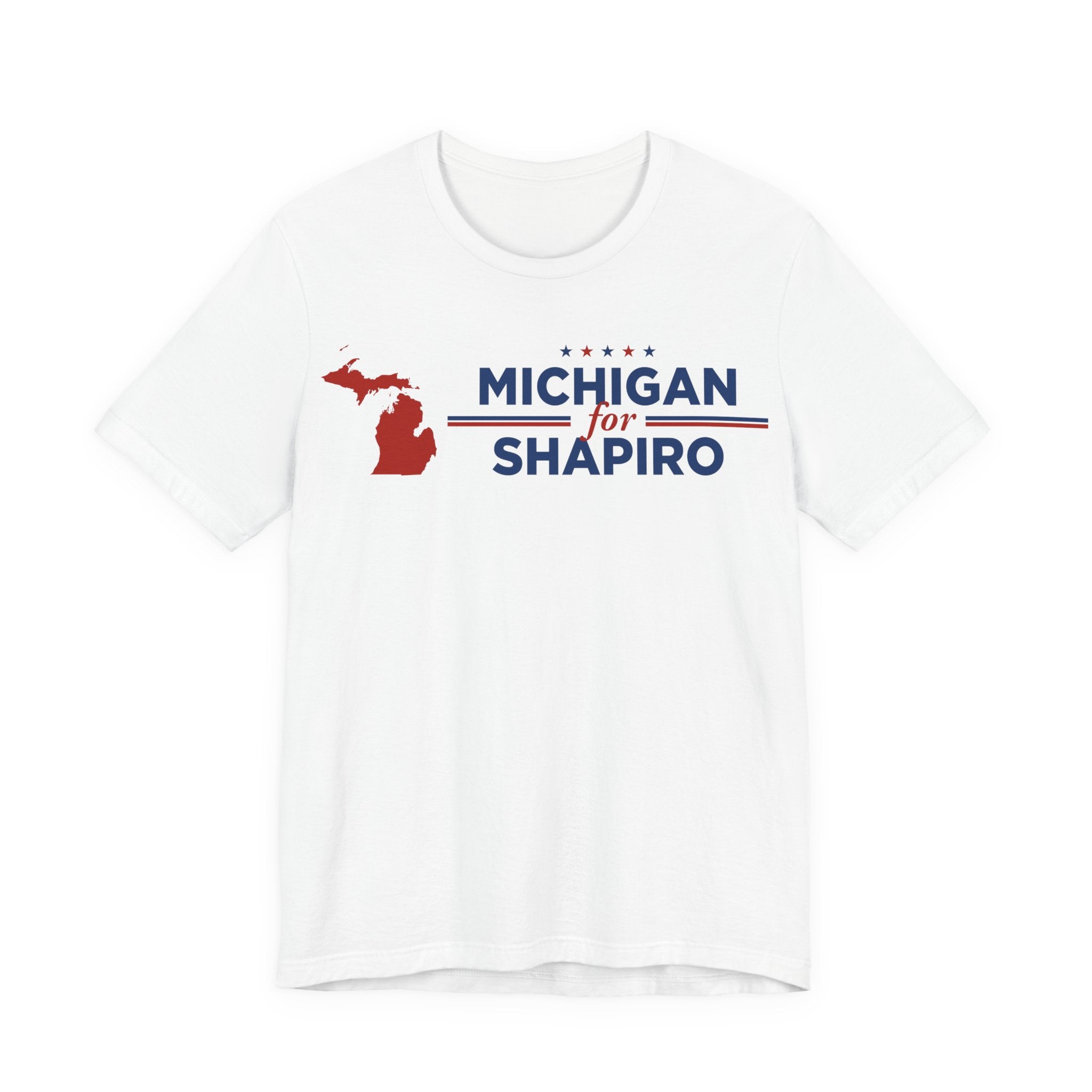 Michigan for Josh Shapiro for President Campaign T-Shirt 2028