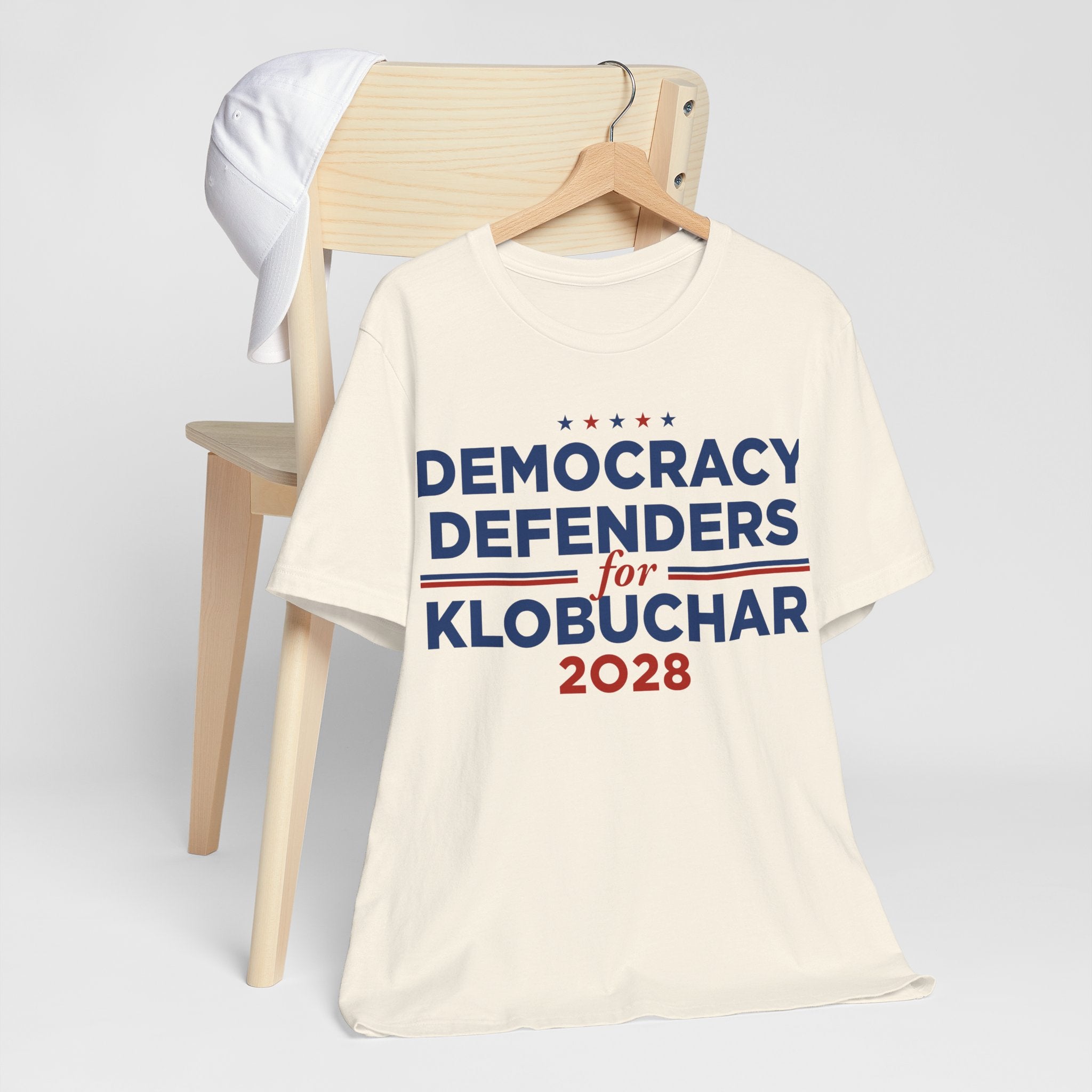 Democracy Defenders for Amy Klobuchar for President Campaign T-Shirt 2028