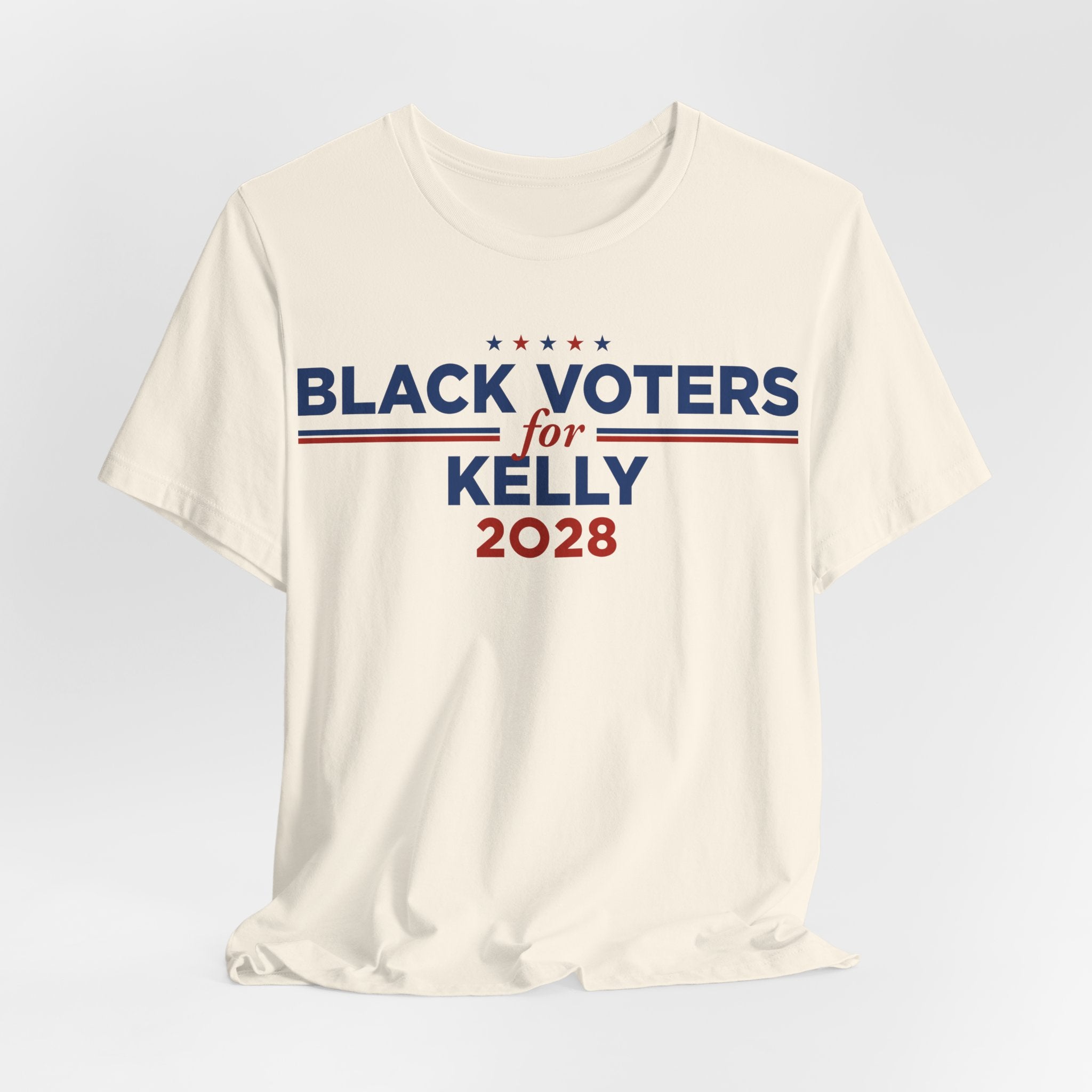 Black Voters for Mark Kelly Campaign T-Shirt for President 2028
