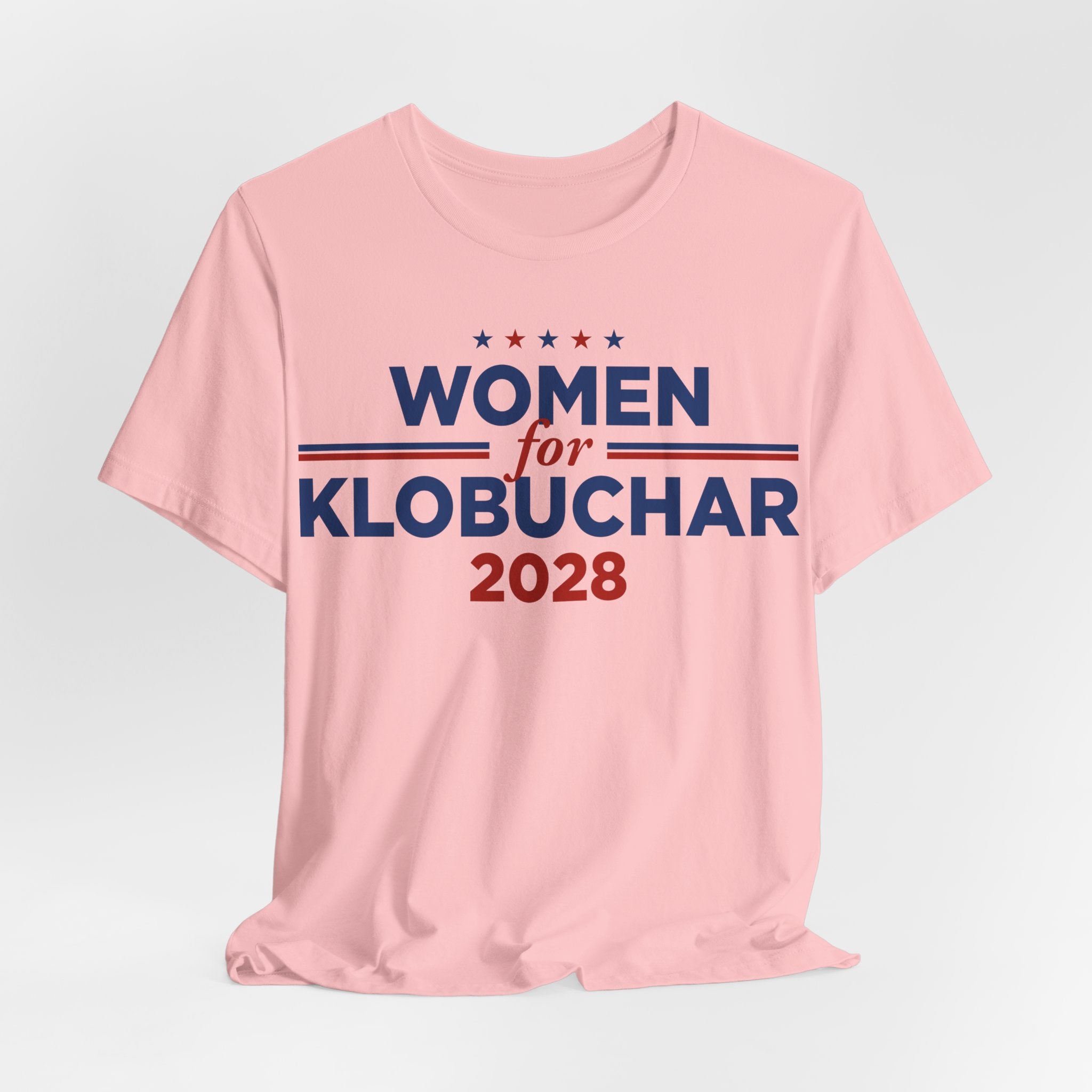 Women for Amy Klobuchar for President Campaign T-Shirt 2028